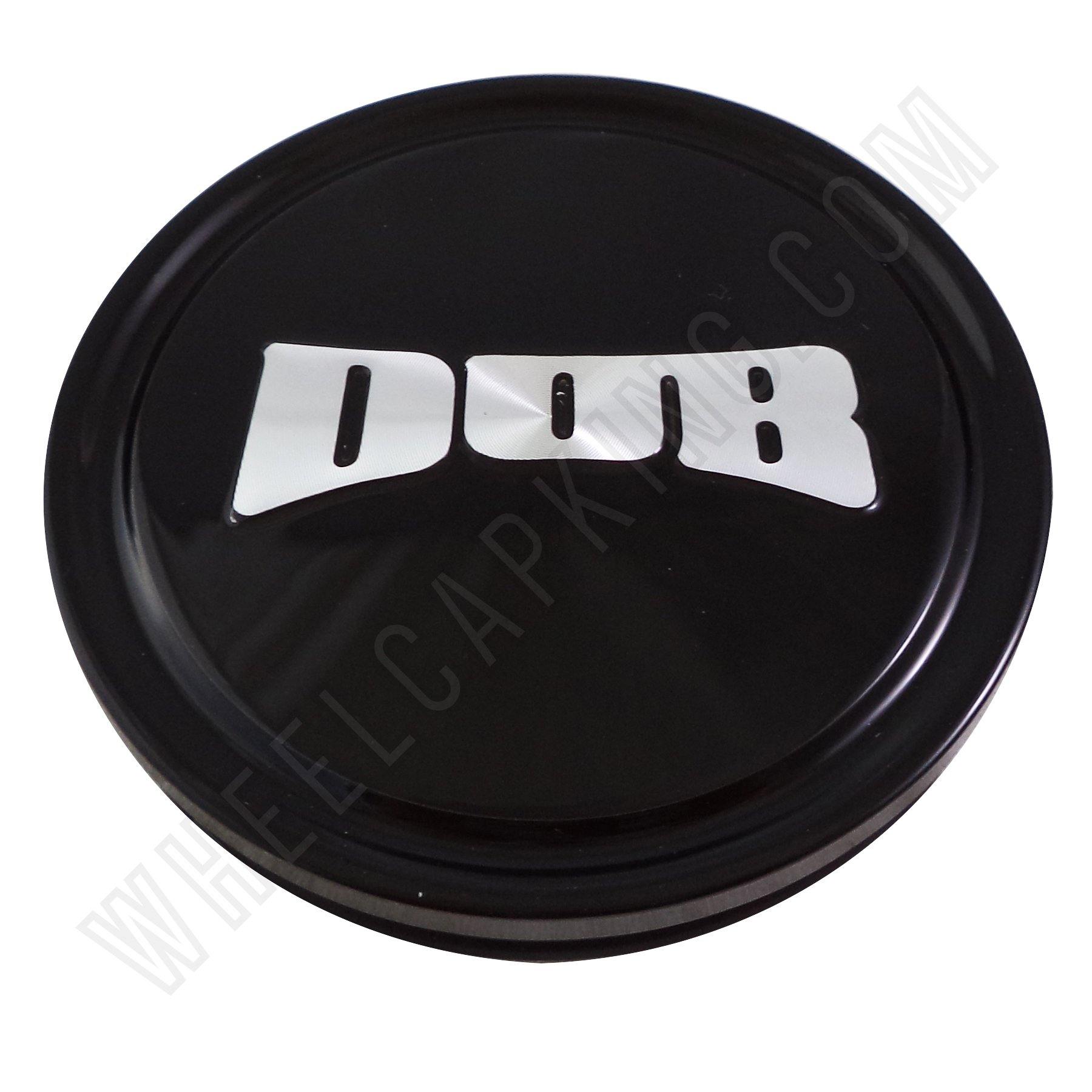 DUB Wheels Gloss Black Custom Wheel Center Caps 1003-05-04 / 1003-05-04GB (4 CAPS)