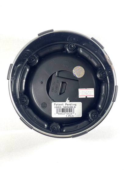 Fuel Gloss Matte Black Wheel Center Cap Snap Open-End Closed-End # 1005-50SGBLD (1 CAP)