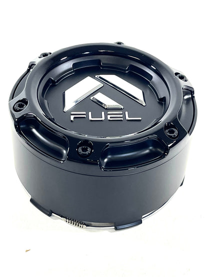 Fuel Gloss Matte Black Wheel Center Cap Snap Open-End Closed-End # 1005-50SBLD (4 CAPS)