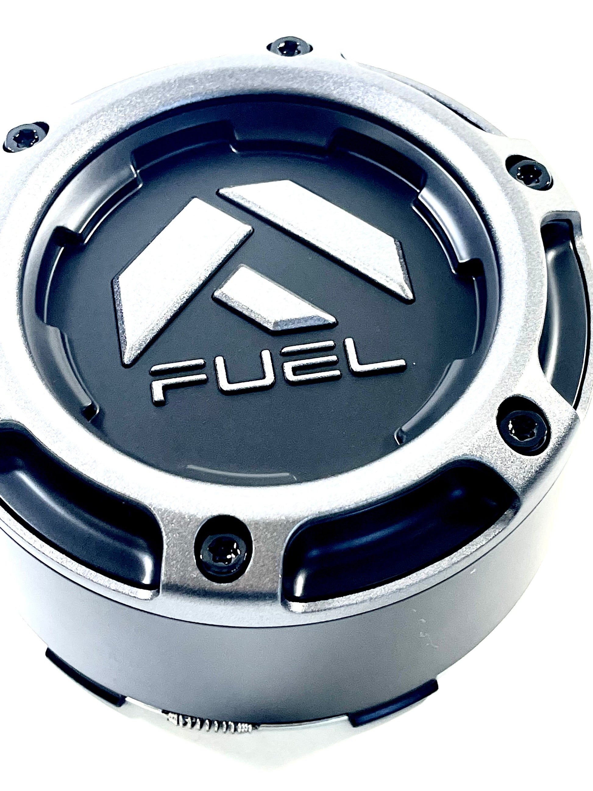Fuel Wheels Wheel Center Cap Black / Grey Rim Cap # 1005-50SGD (1 CAP) 8 LUG