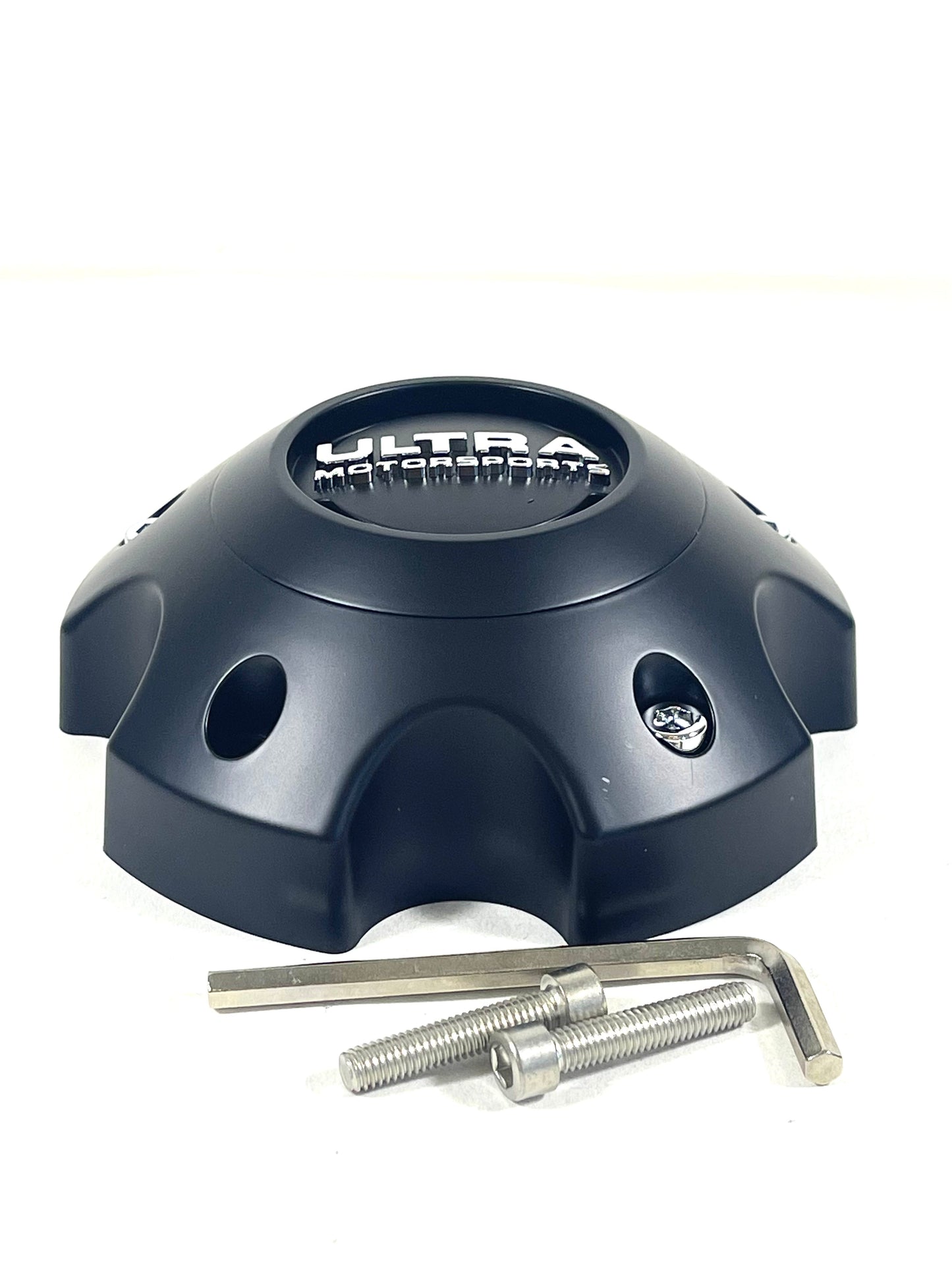 Ultra / FX Motorsports Wheels Flat Black Wheel Center Cap # 89-9755 (1 CAP)