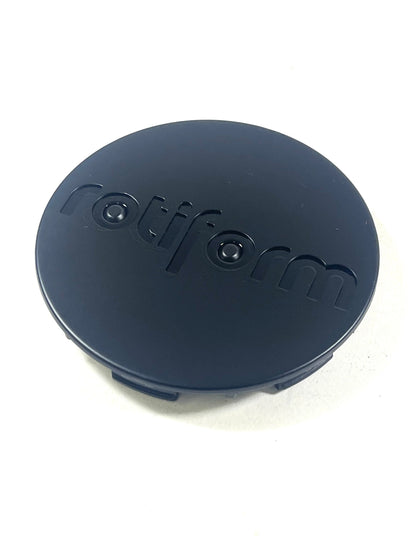 RotiForm Wheels Flat Black Custom Wheel Center Caps # 1004-40MB (4 CAPS)