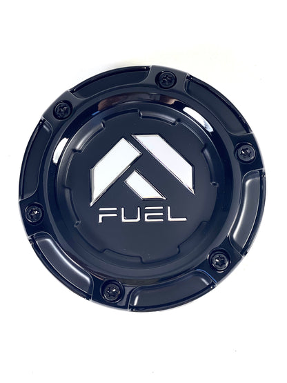 Fuel Offroad Wheels Gloss / Black Rivets Center Cap # 1004-69BLD (4 CAPS)