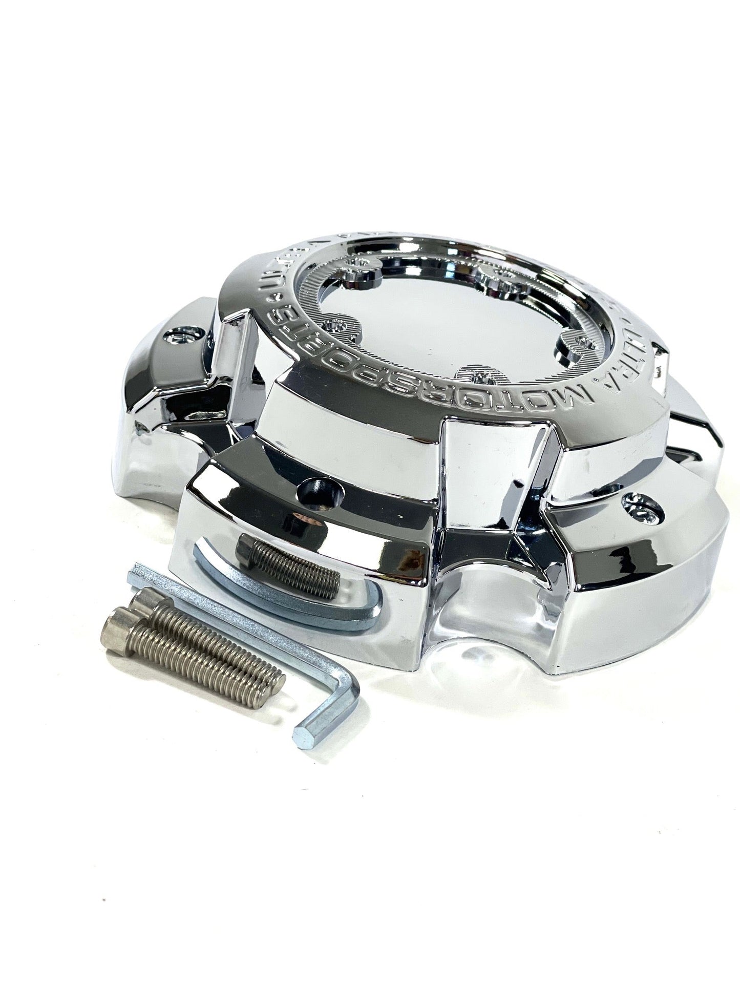 Ultra Wheels Chrome Custom Wheel Center Cap # A89-9850 / 51241680F-7 (1 CAP)