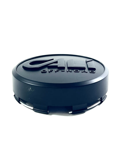 Cali Off-Road Matte Black Snap In Wheel Rim Center Cap C109109MB02 / 127220F-2 (4 CAPS)