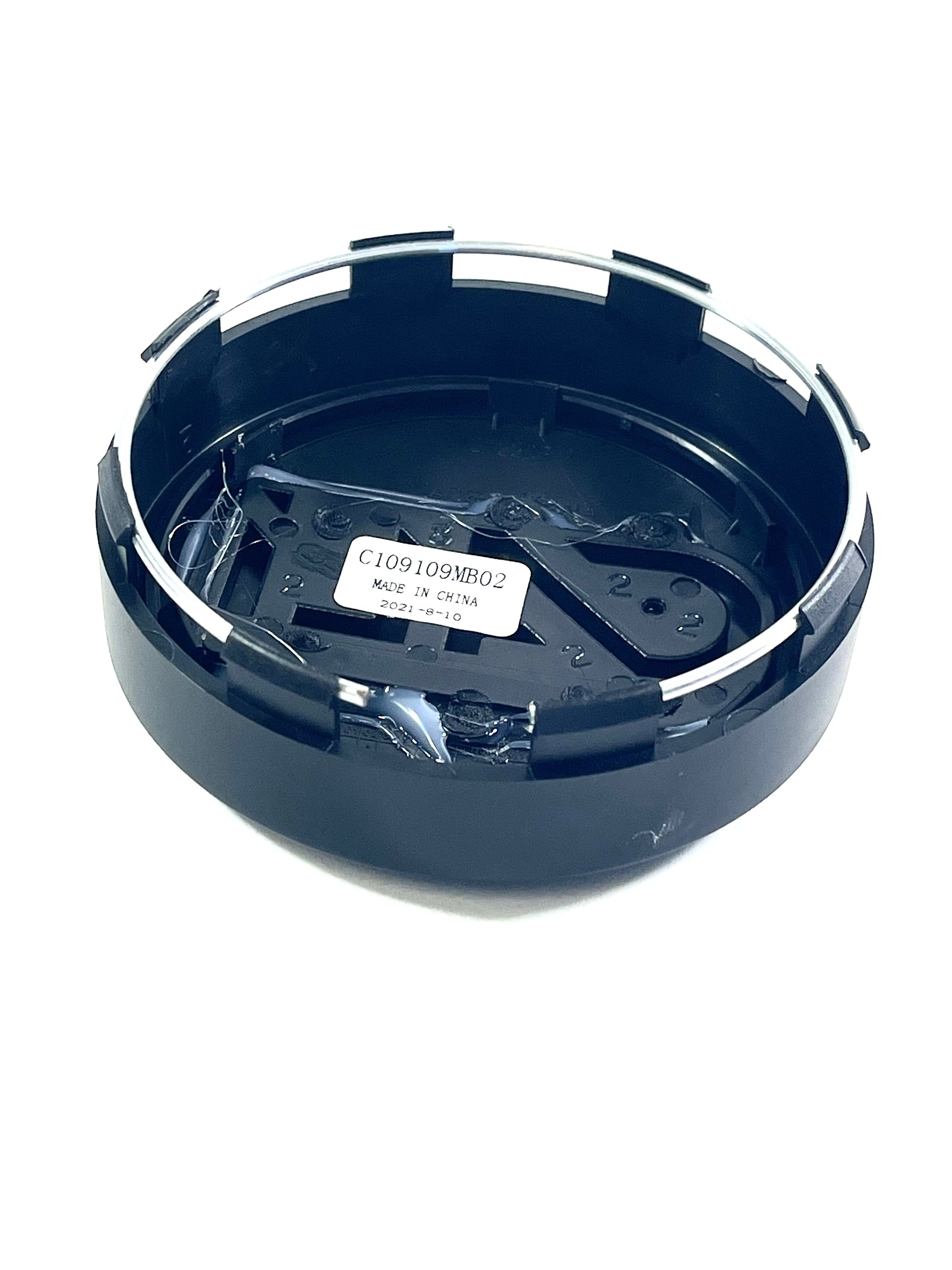 Cali Off-Road Matte Black Snap In Wheel Rim Center Cap C109109MB02 / 127220F-2 (1 CAP)