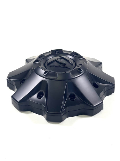 Fuel Offroad Wheel Flat Black 8-Lug Center Cap Caps 1002-53MBGB (4 CAPS) NEW