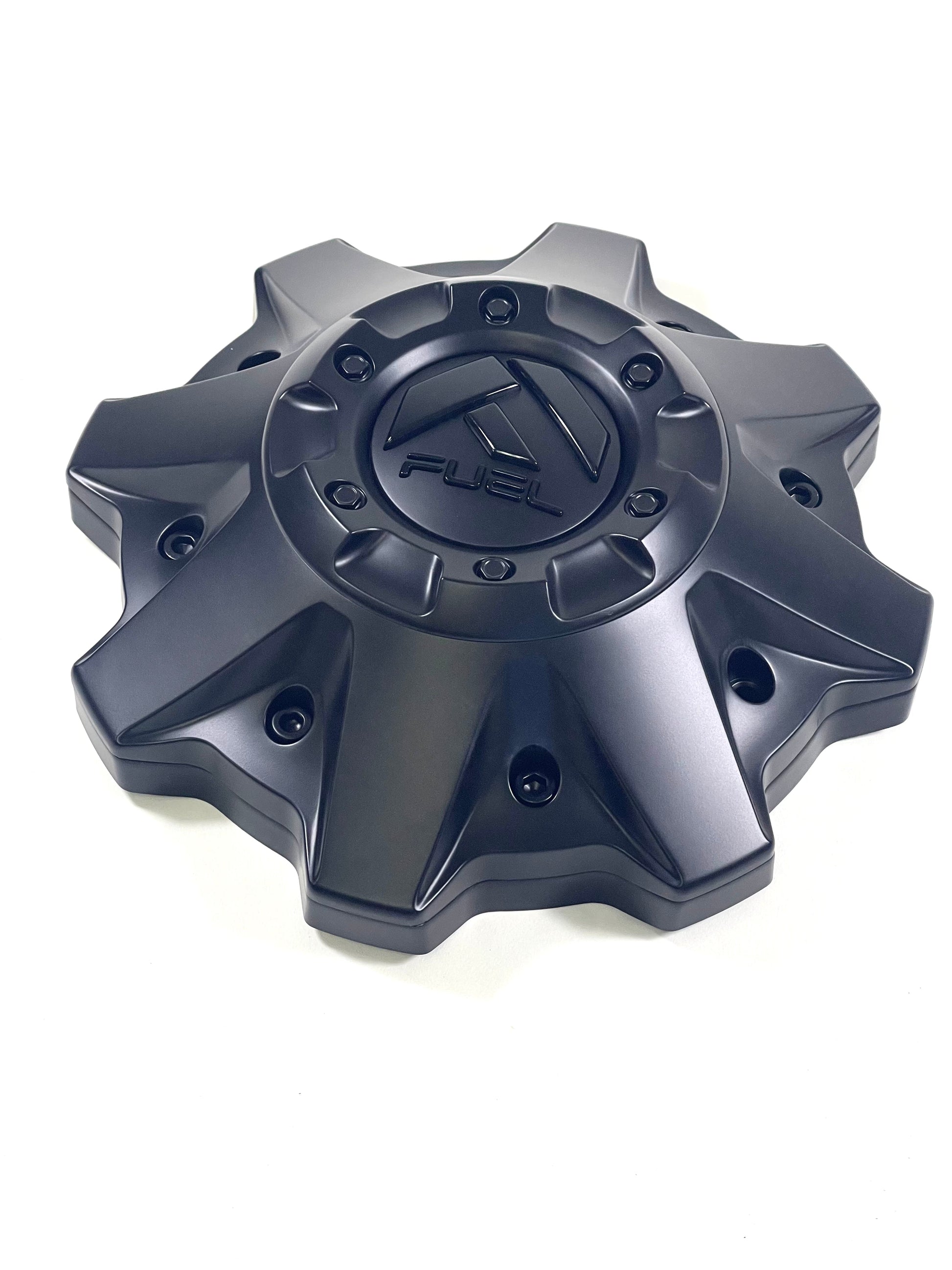 Fuel Offroad Wheel Flat Black 8-Lug Center Cap Caps 1002-53MBGB (4 CAPS) NEW