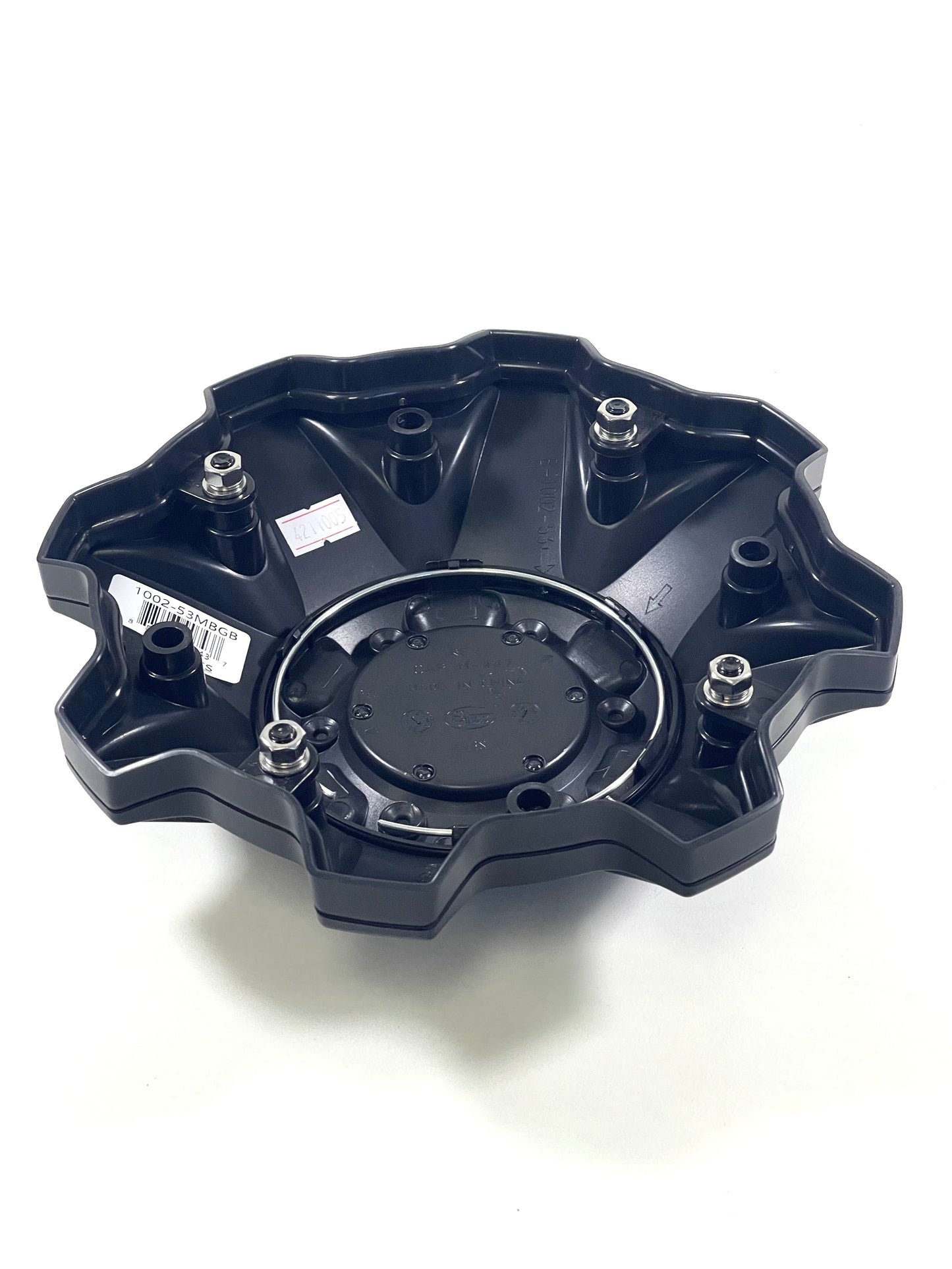 Fuel Offroad Wheel Flat Black 8-Lug Center Cap Caps 1002-53MBGB (4 CAPS) NEW