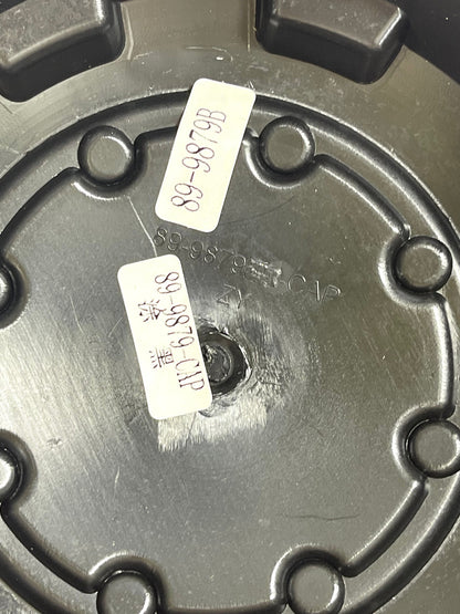 Ultra Motorsports Gloss Black Custom Wheel Center Caps # 89-9879 (4 CAPS)