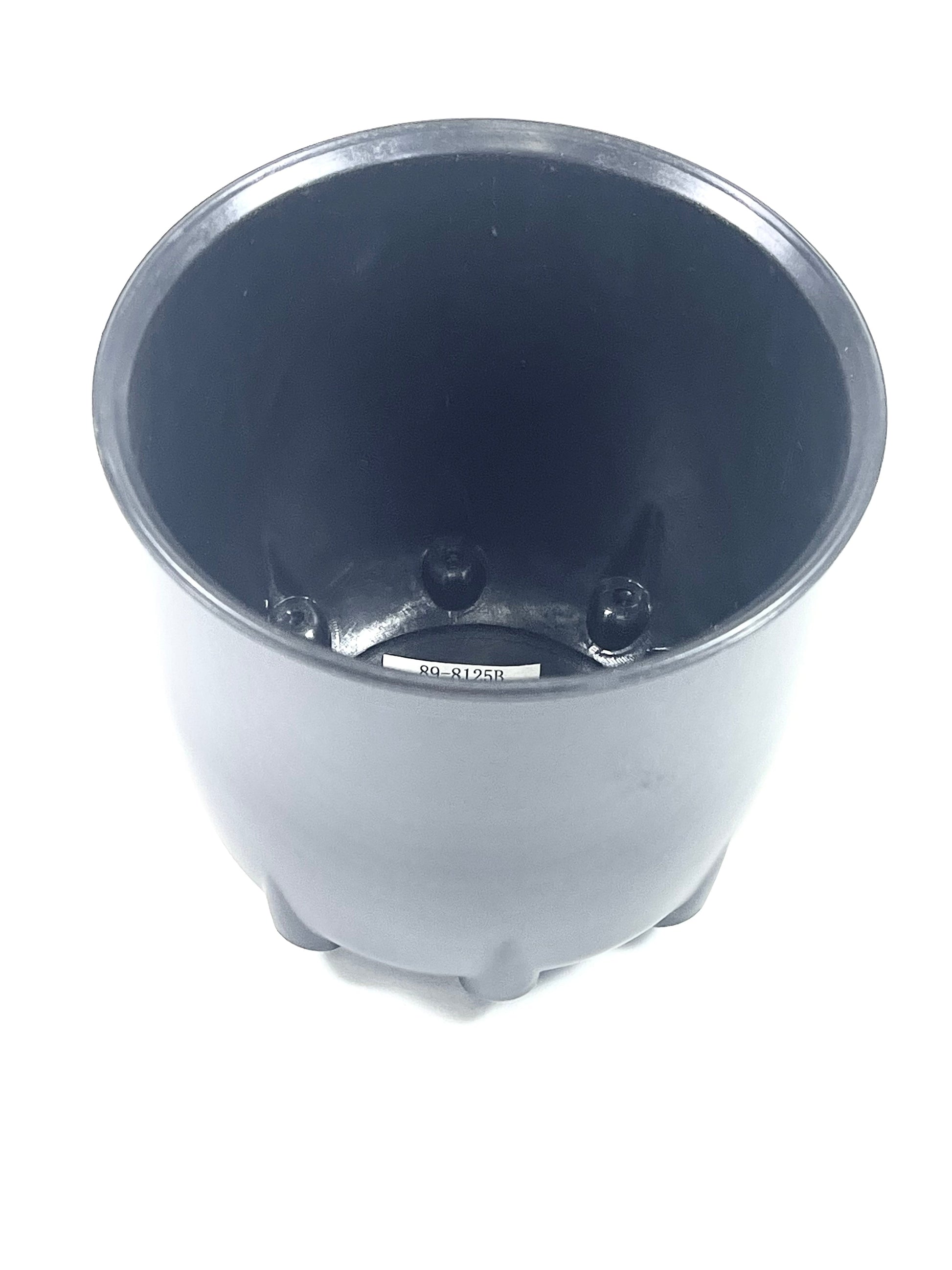 Ultra Wheels Flat Black Custom Wheel Center Cap # 89-8125 (1 CAP)