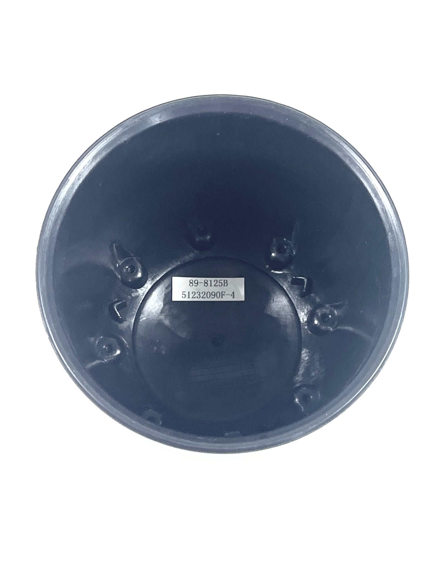 Ultra Wheels Flat Black Custom Wheel Center Cap # 89-8125 (1 CAP)