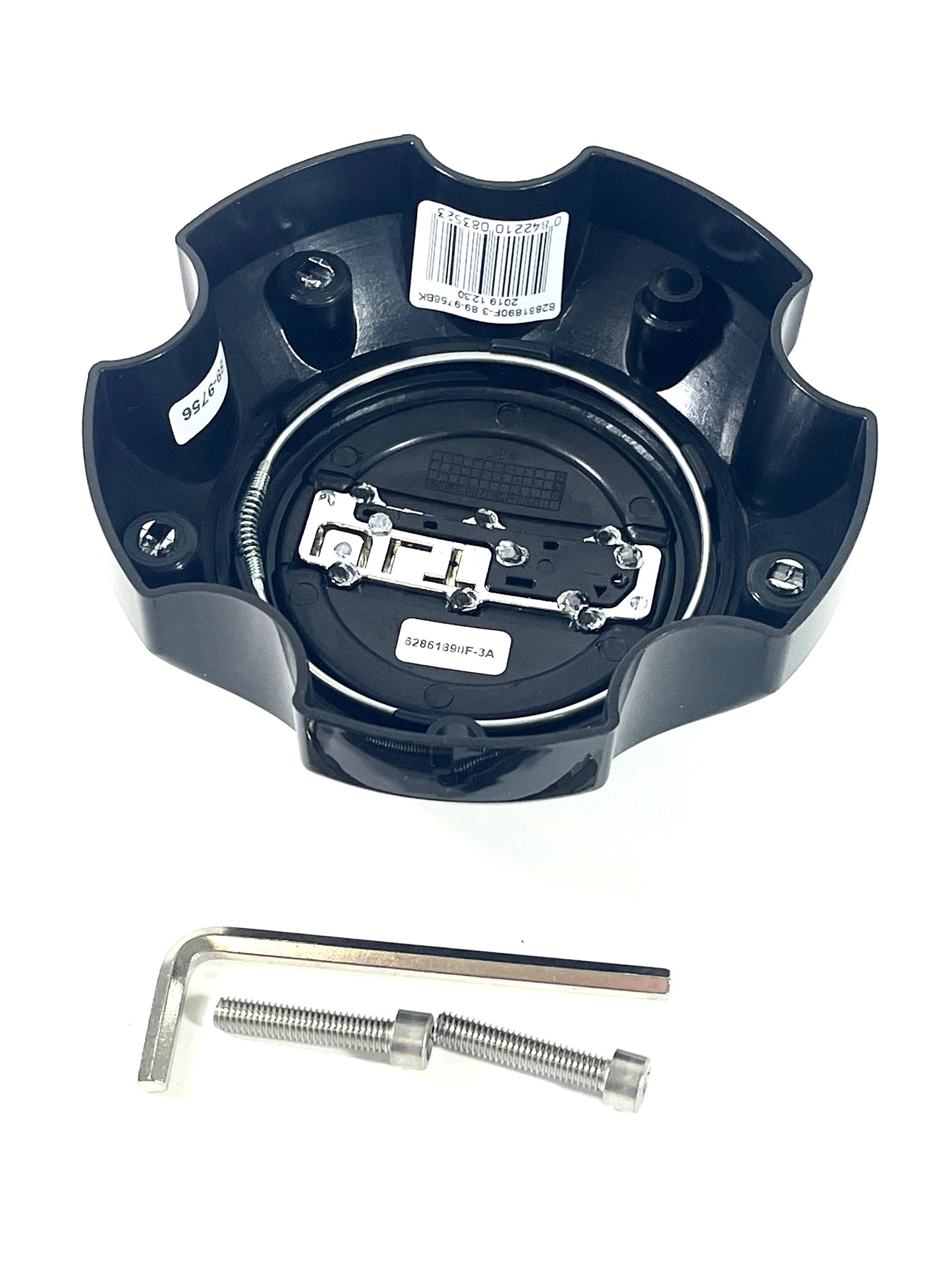 Ultra Motorsports Wheels Gloss Black Wheel Center Cap # 89-9756 (4 CAPS)