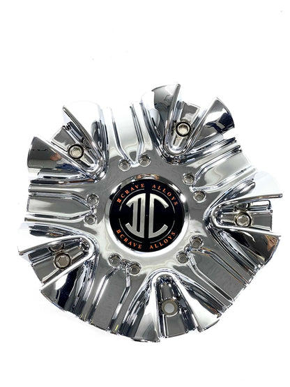 2 Crave Wheels Chrome Custom Wheel Center Cap Caps # C524602CAP (1 CAP)