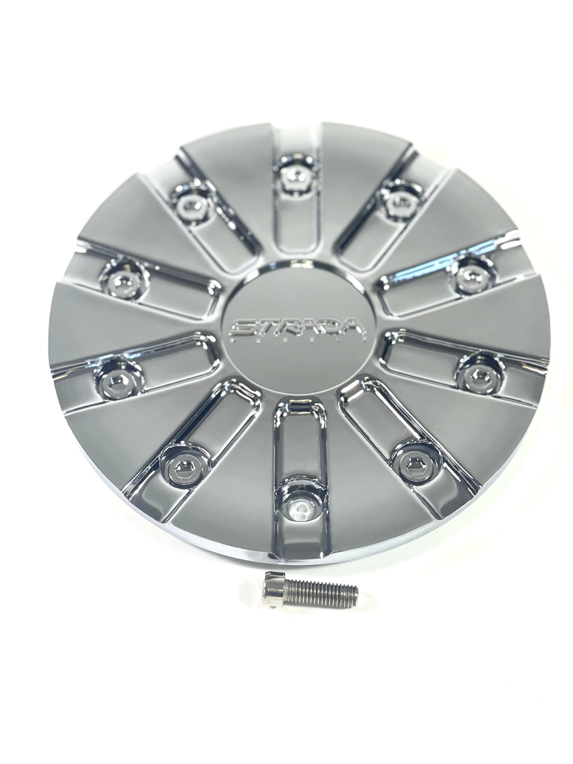Strada Wheels Chrome Custom Wheel Center Cap Caps # PD-CAPSX-S10 (1 CAP)