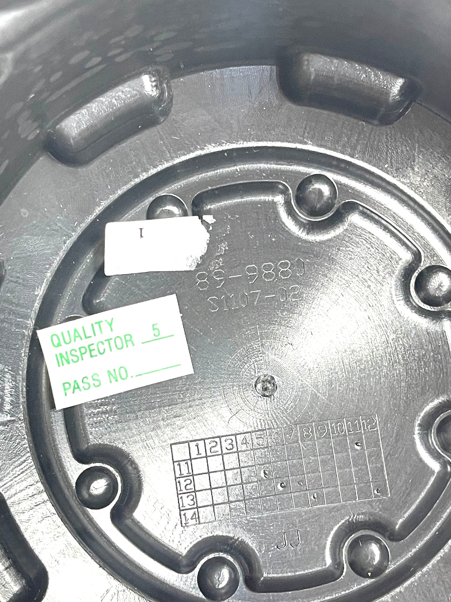 Ultra Wheels Gloss Black Custom Wheel Center Caps # 89-9880 (4 CAPS)