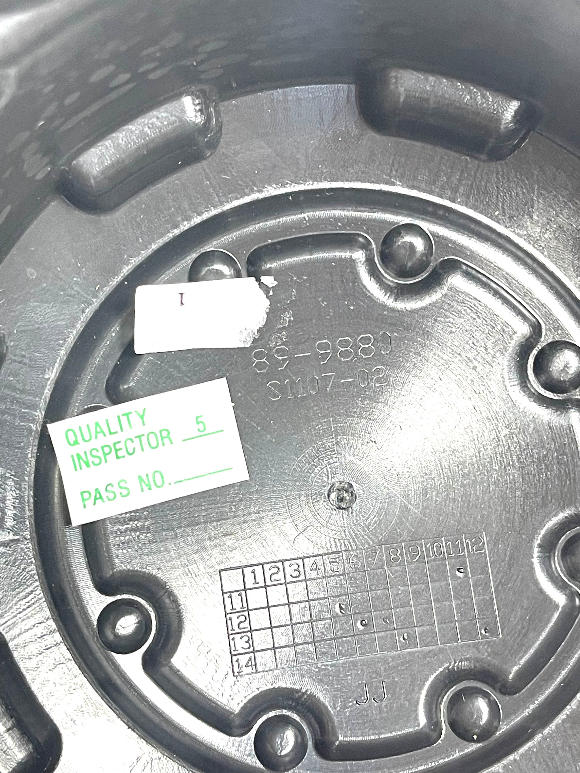 Ultra Wheels Gloss Black Custom Wheel Center Caps # 89-9880 (4 CAPS)