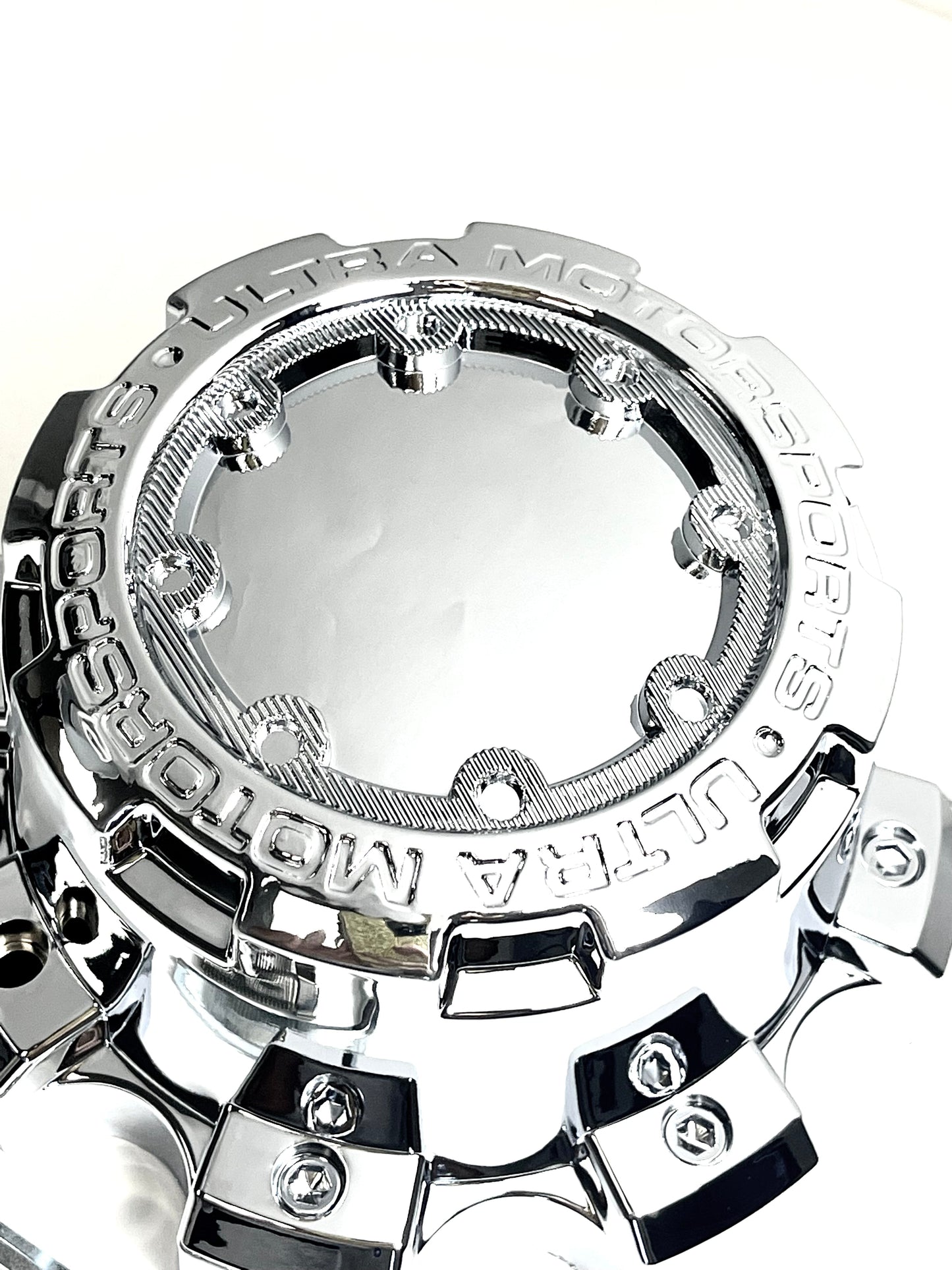 Ultra Wheels Chrome Custom Wheel Center Caps # 89-9880 / C800804 (1 CAP)