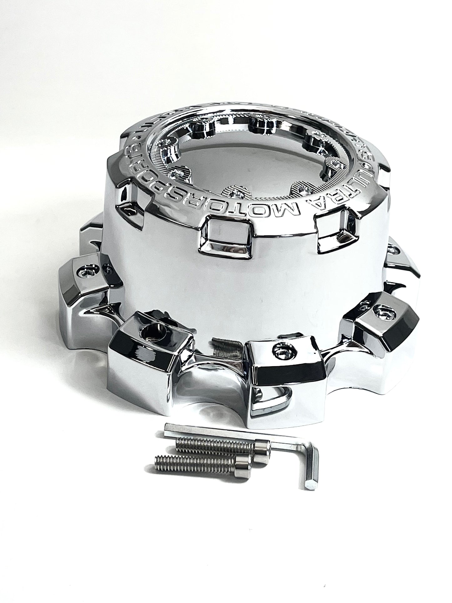 Ultra Wheels Chrome Custom Wheel Center Caps # 89-9880 / C800804 (1 CAP)