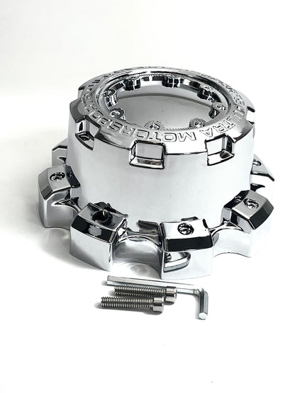 Ultra Wheels Chrome Custom Wheel Center Caps # 89-9880 / C800804 (1 CAP)