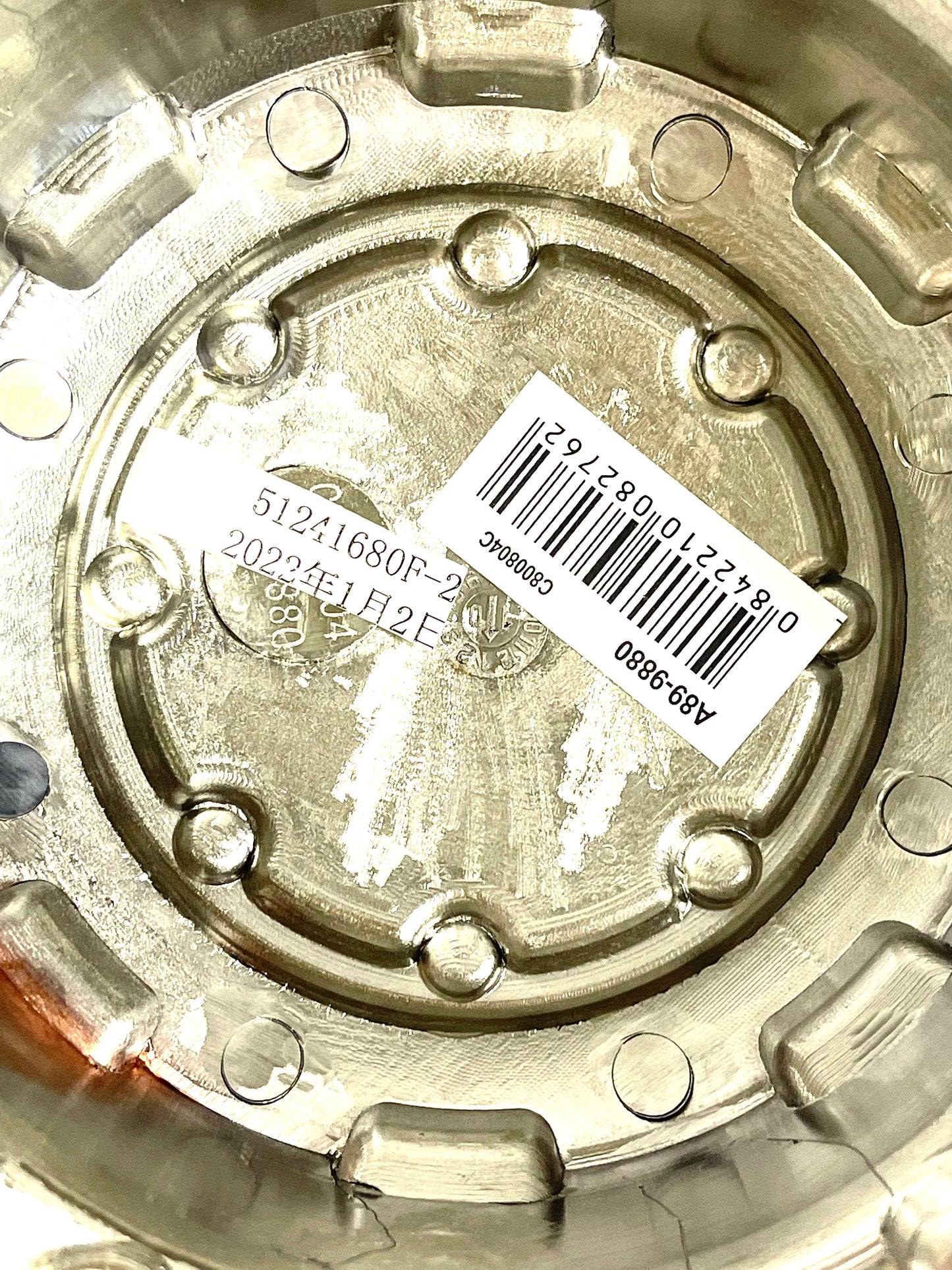 Ultra Wheels Chrome Custom Wheel Center Caps # 89-9880 / C800804 (1 CAP)