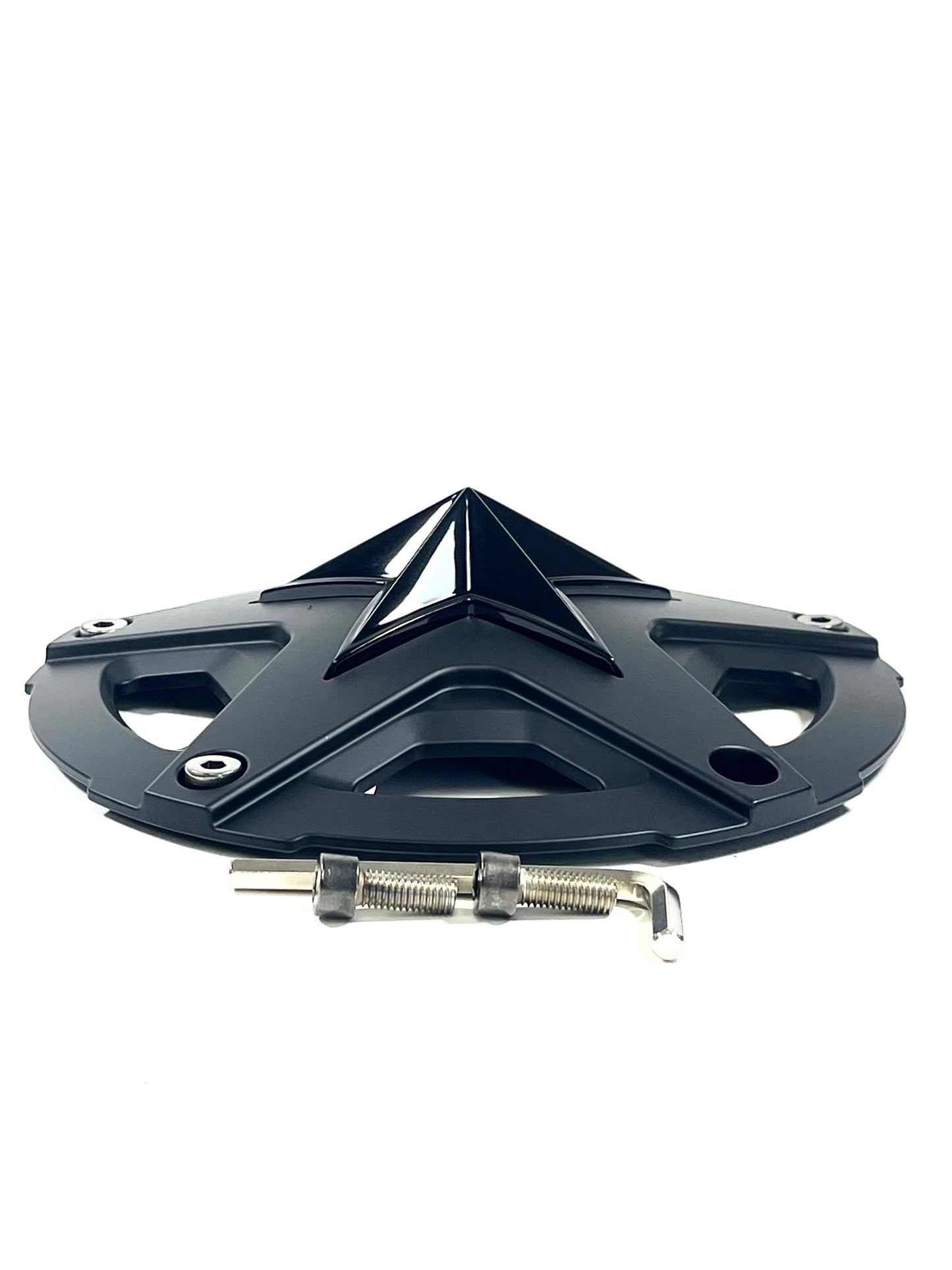 XD Series Matte Black Wheel Center Hub Cap 4/5/6/8Lug XD827 Rockstar III 827CAP (4 CAPS)