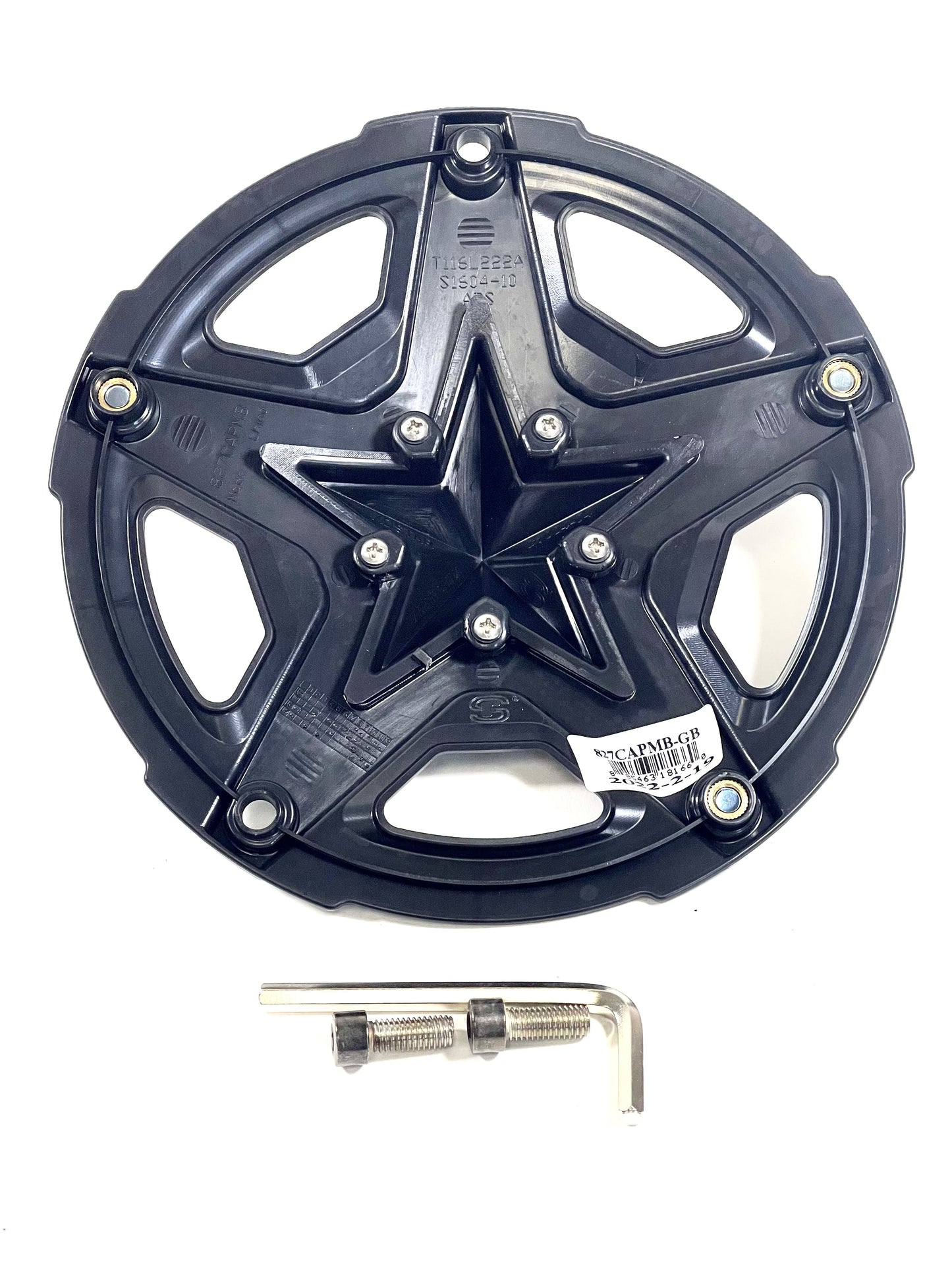 XD Series Matte Black Wheel Center Hub Cap 4/5/6/8Lug XD827 Rockstar III 827CAP
