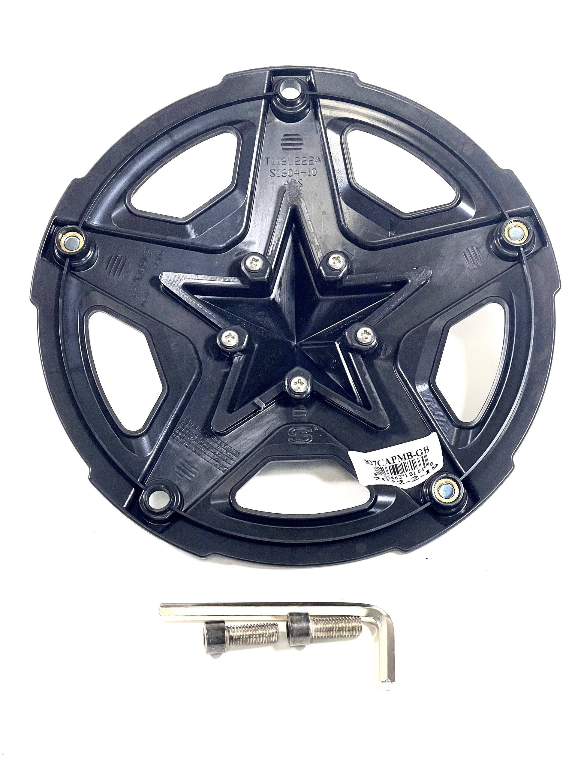 XD Series Matte Black Wheel Center Hub Cap 4/5/6/8Lug XD827 Rockstar III 827CAP