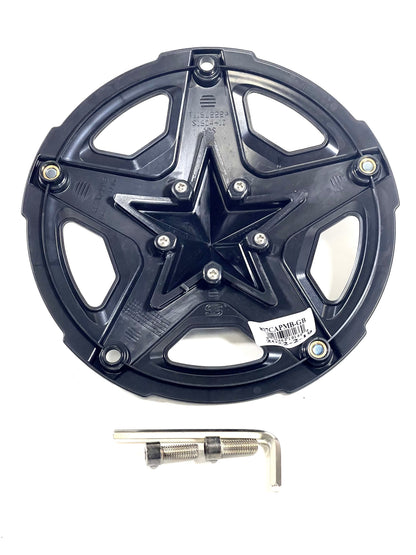 XD Series Matte Black Wheel Center Hub Cap 4/5/6/8Lug XD827 Rockstar III 827CAP (4 CAPS)