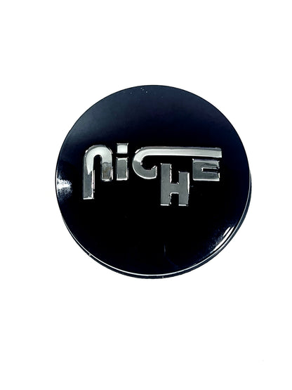 Niche Wheels Gloss Black Custom Wheel Center Cap # 1000-47 / 1000-44  (1 CAP)