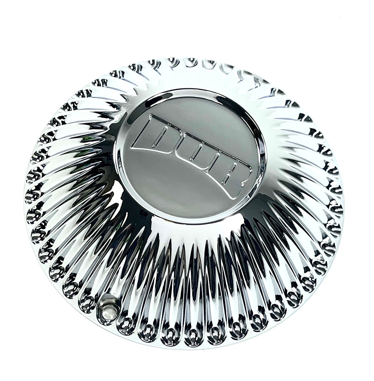 DUB Wheels Chrome Custom Wheel Center Caps # 8760-15 (1 CAP) Bellagio Spinner