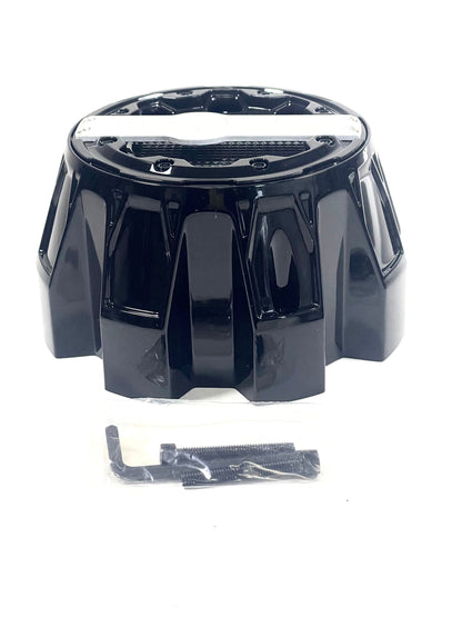 WORX / Ultra Motorsports Gloss Black Wheel Center Cap 83182090F-1B A89-0087BK + SCREWS