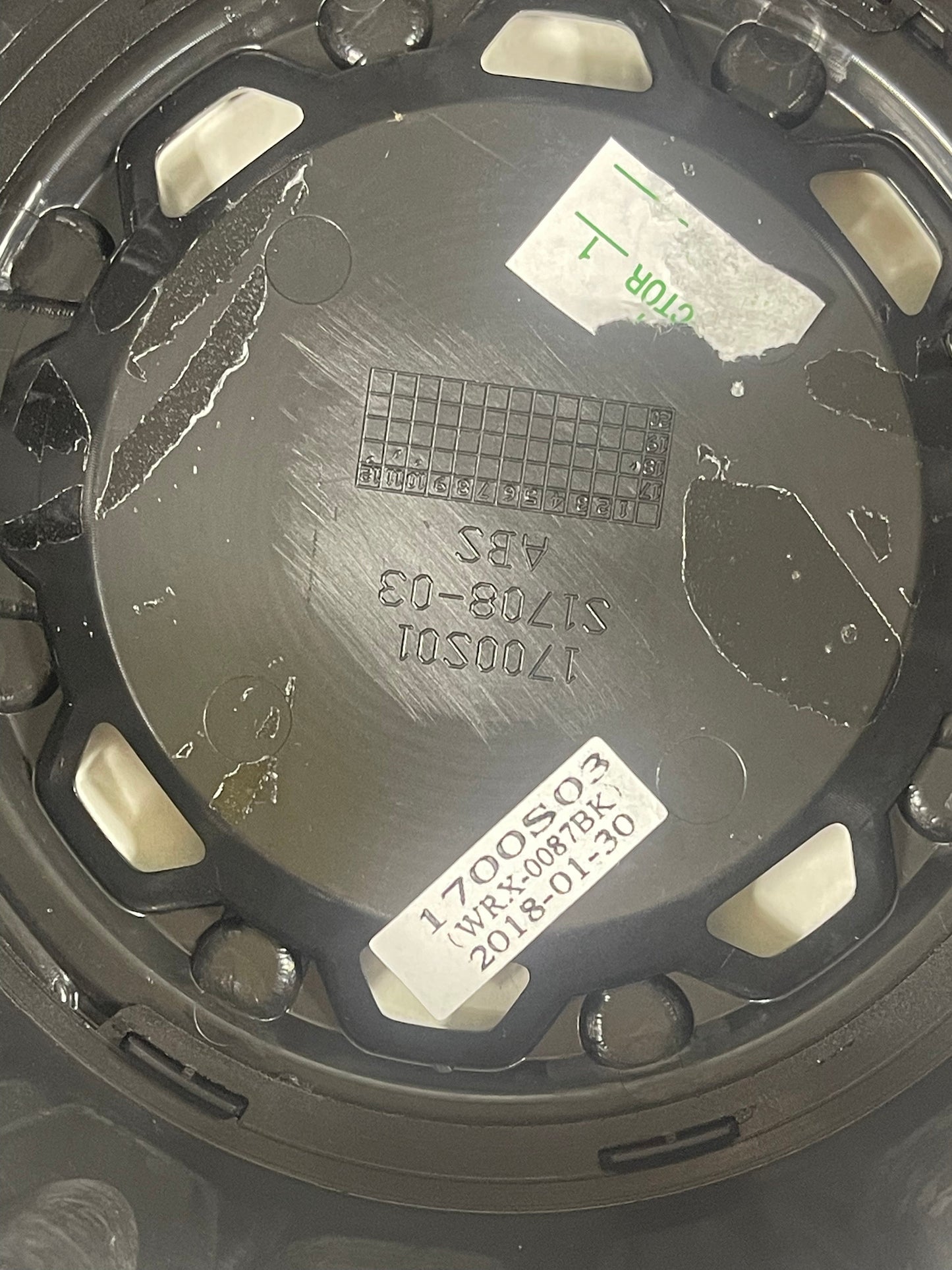WORX / Ultra Motorsports Gloss Black Wheel Center Cap 83182090F-1B A89-0087BK (4 CAPS) + SCREWS