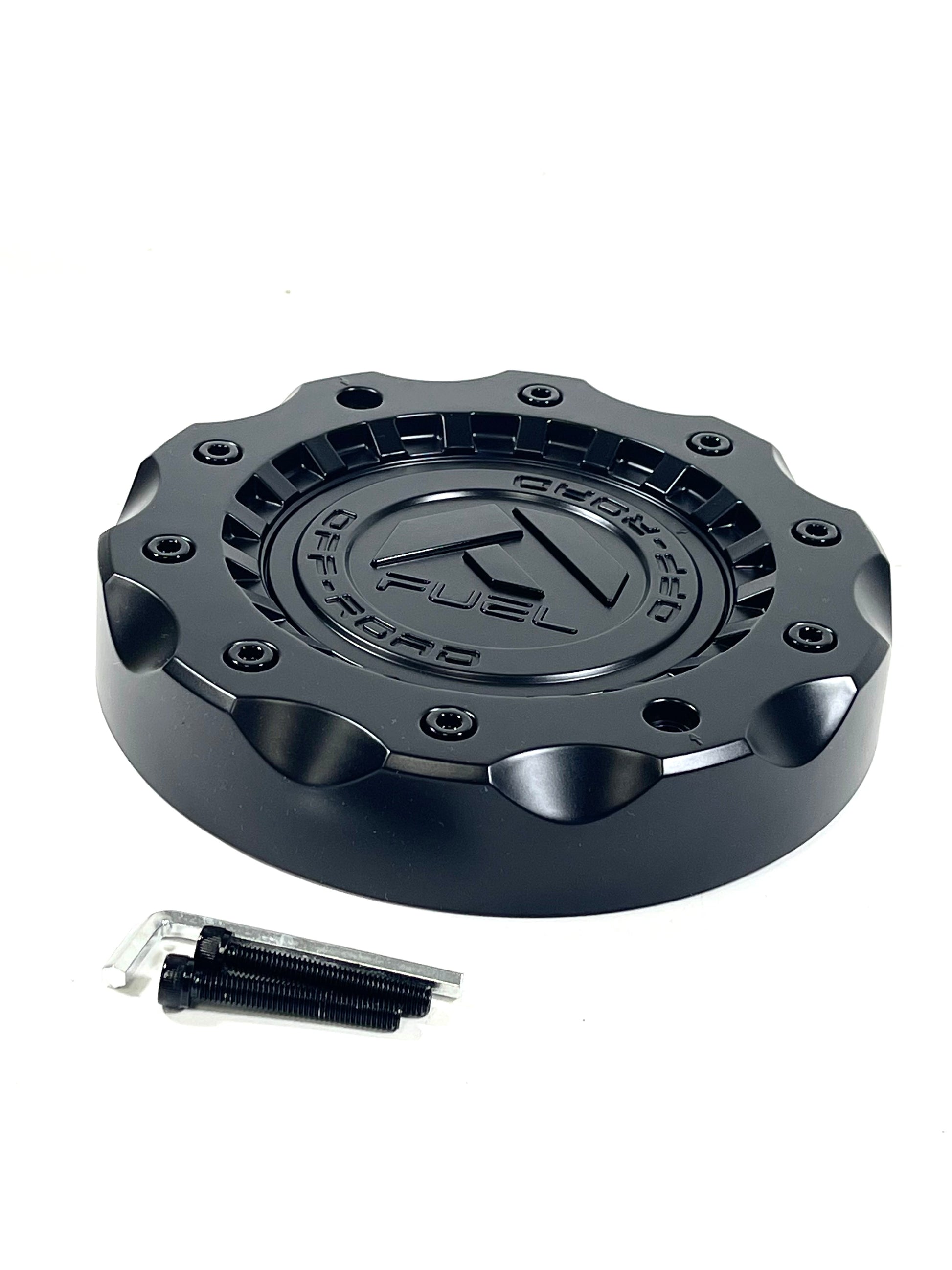Fuel Off-Road Wheels Black Wheel Center Cap # 1005-92BLD - for 5/6L D723 Militia D725 Militia