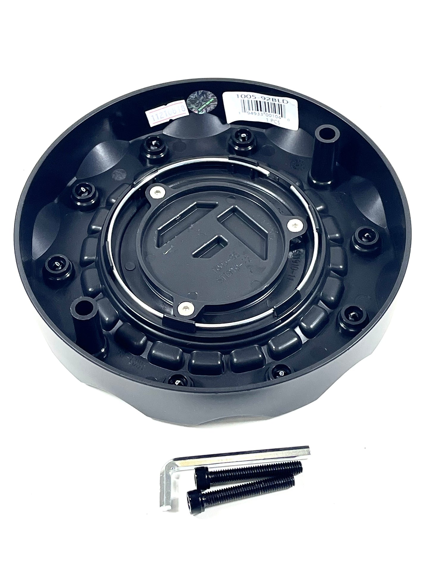 Fuel Off-Road Wheels Black Wheel Center Cap # 1005-92BLD - for 5/6L D723 Militia D725 Militia (4 CAPS)