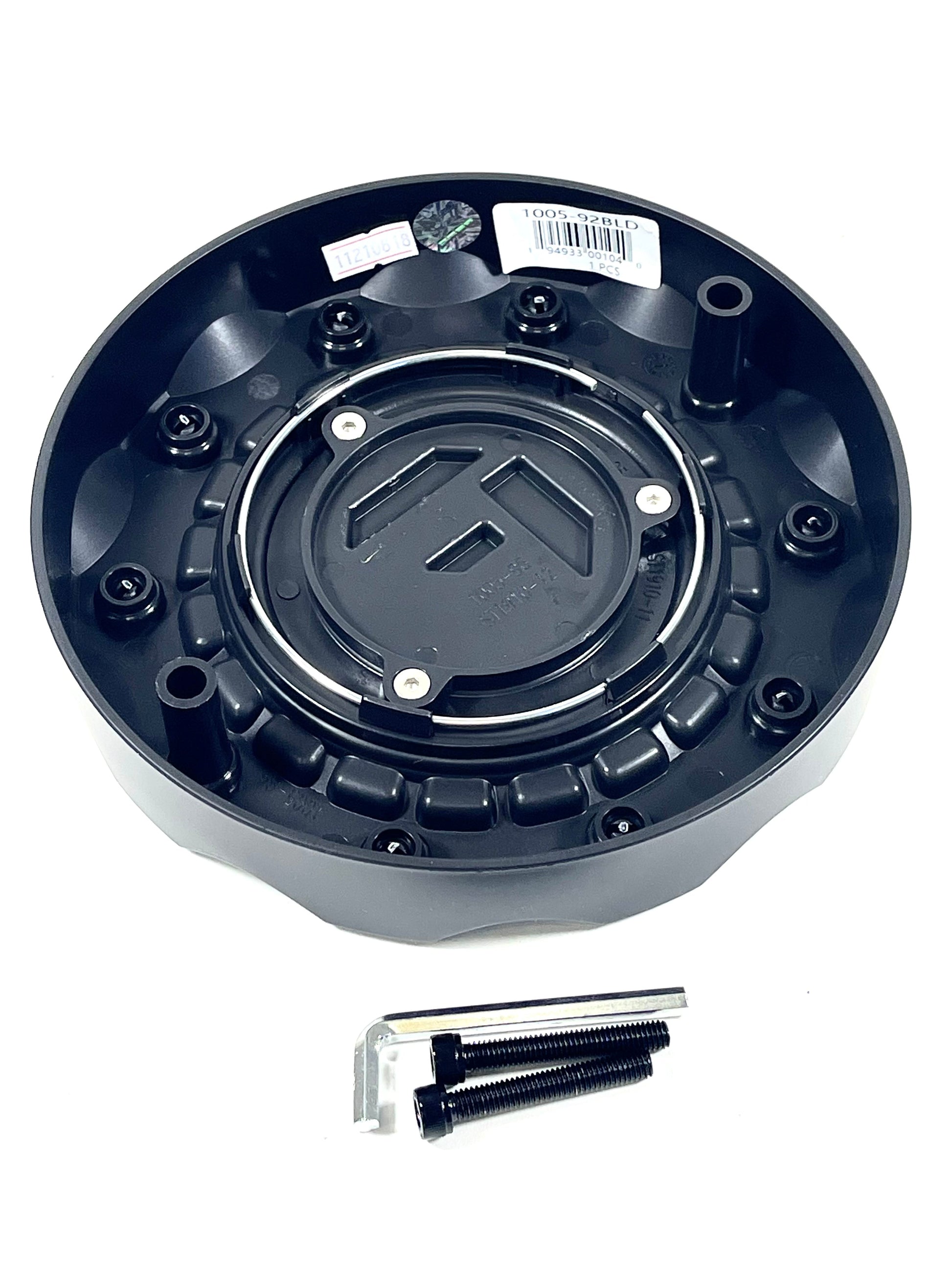Fuel Off-Road Wheels Black Wheel Center Cap # 1005-92BLD - for 5/6L D723 Militia D725 Militia (4 CAPS)
