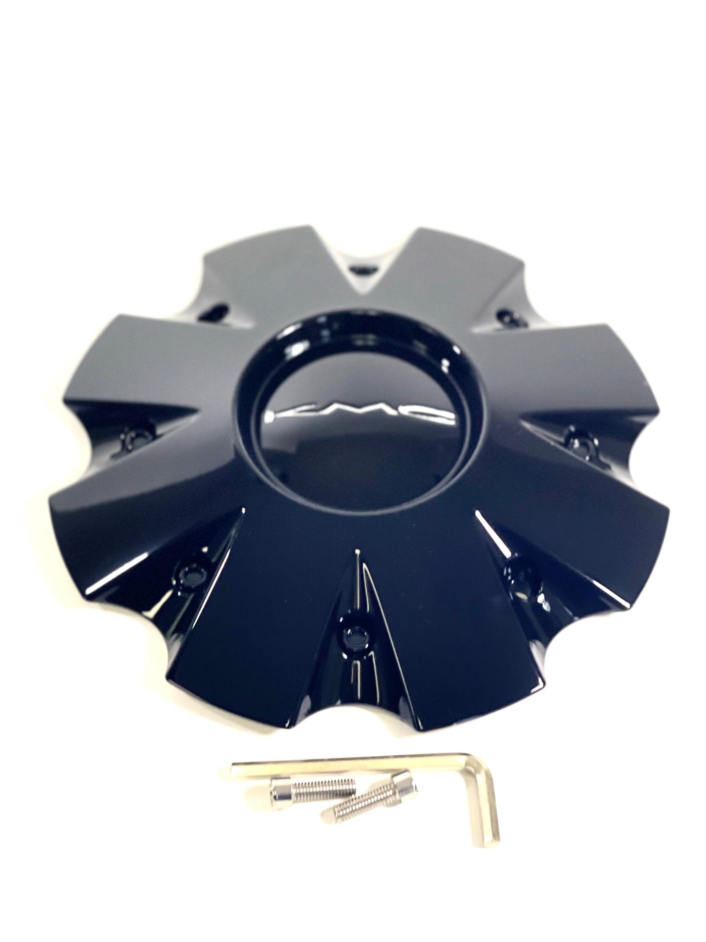 KMC KM651 Slide Gloss Black Rim Wheel Center Hub Cap # 841L210S1 / S1904-04 (1 CAP)