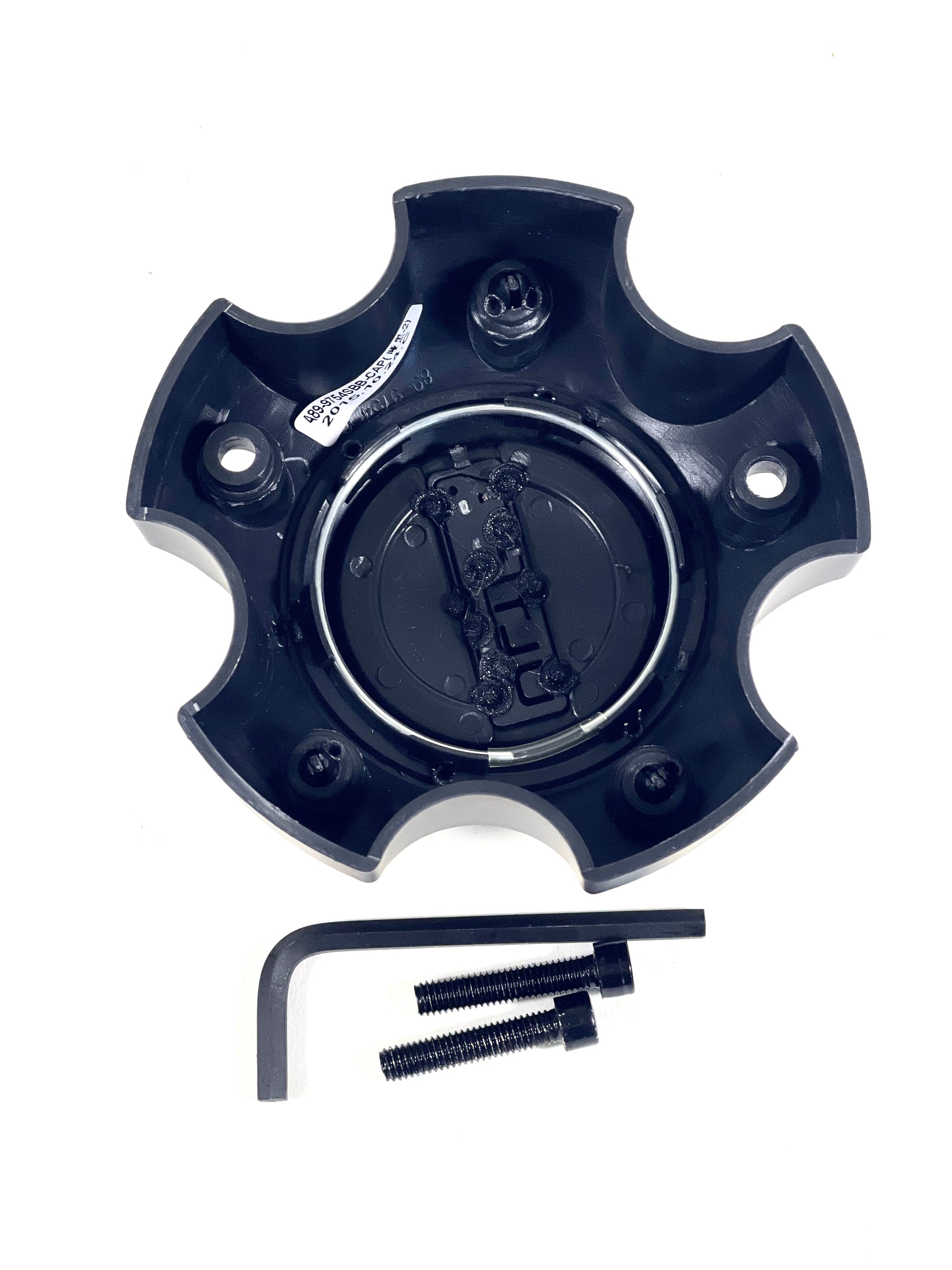 ULTRA Wheels Matte Black Wheel Center Cap # 89-9754SBB / 89-9754 (1 CAP)