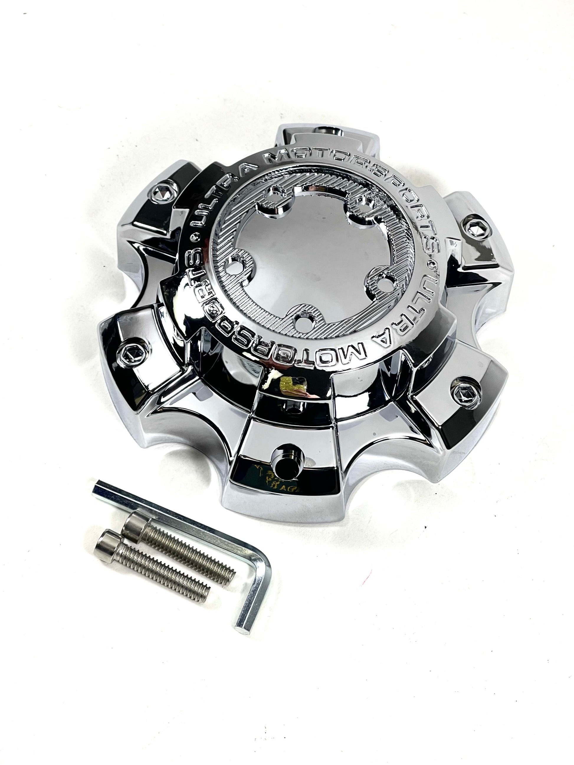 Ultra Motorsports # 89-9865 Chrome Wheel Hub Center Cap Rim 6 Lug 6X5.5 (1 CAP)