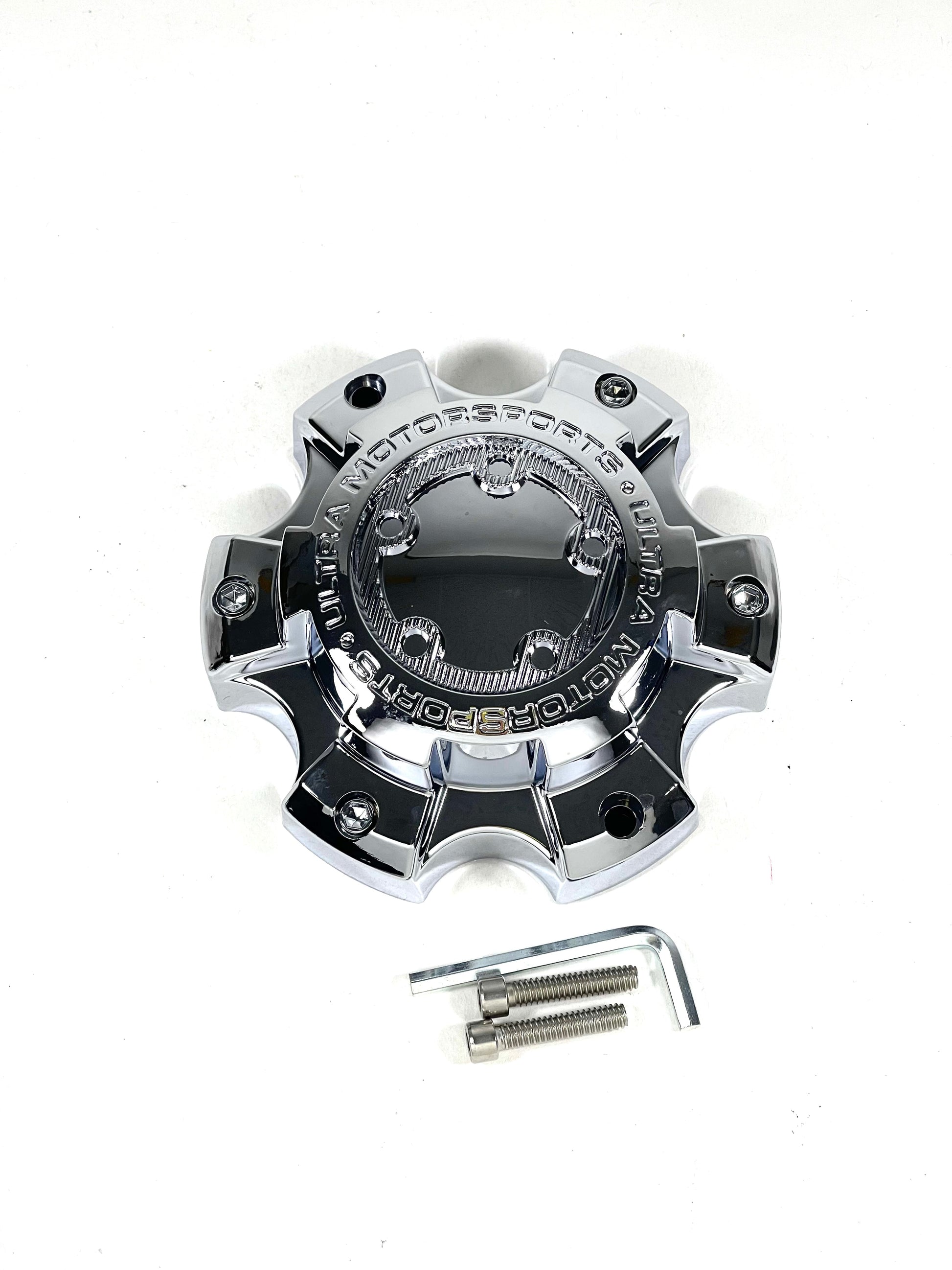 Ultra Motorsports # 89-9865 Chrome Wheel Hub Center Cap Rim 6 Lug 6X5.5 (4 CAPS)