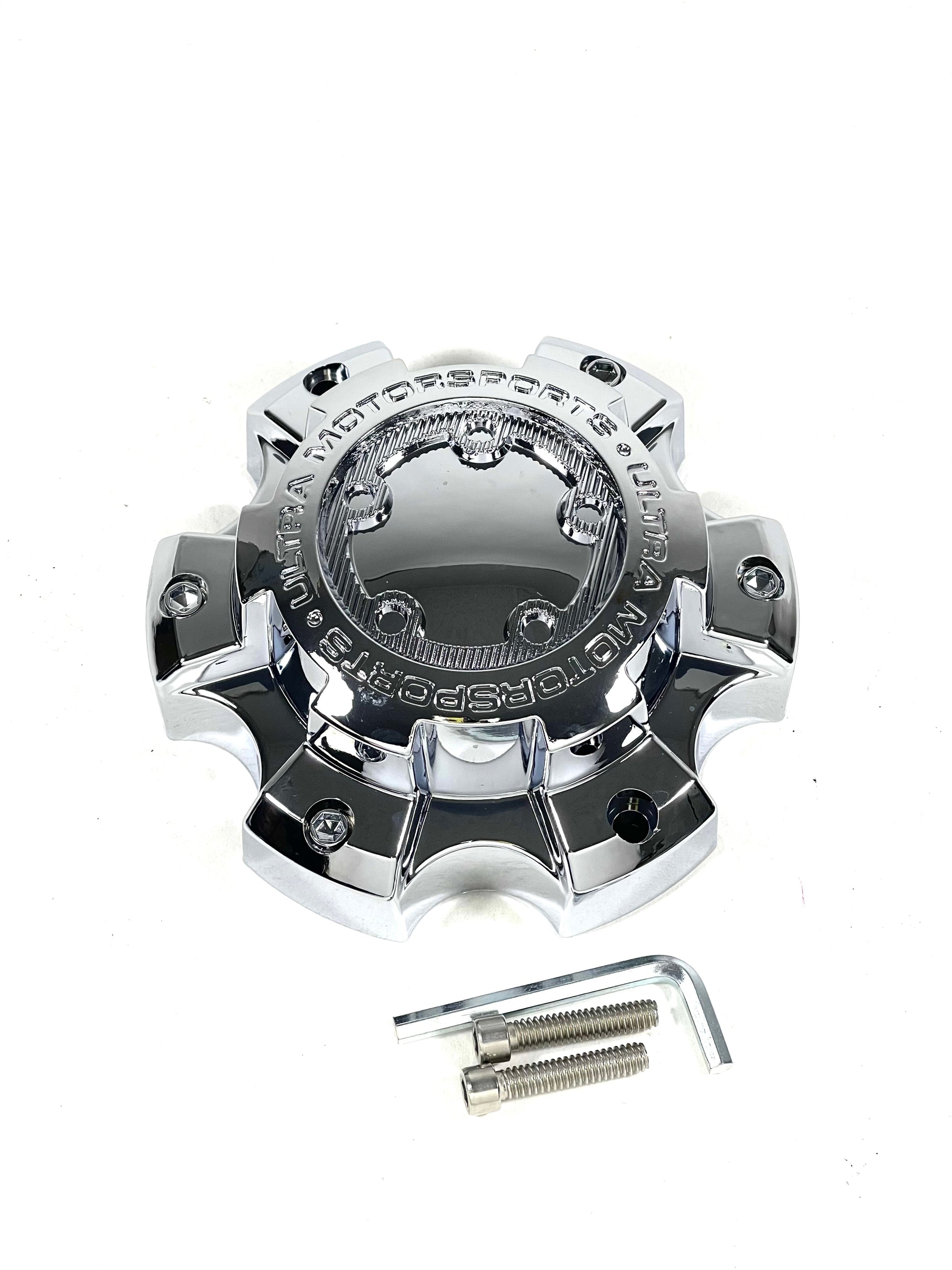 Ultra Motorsports # 89-9865 Chrome Wheel Hub Center Cap Rim 6 Lug 6X5.5 (1 CAP)
