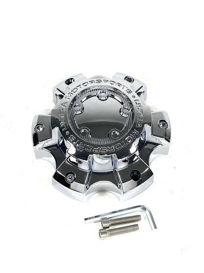 Ultra Motorsports # 89-9865 Chrome Wheel Hub Center Cap Rim 6 Lug 6X5.5 (1 CAP)