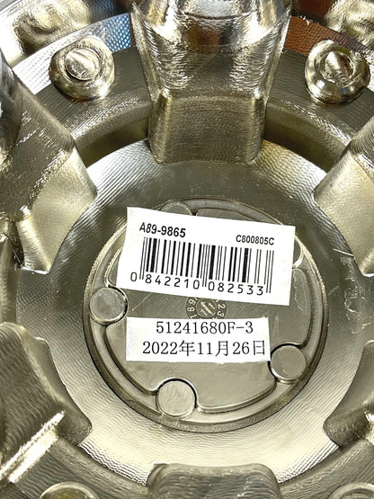 Ultra Motorsports # 89-9865 Chrome Wheel Hub Center Cap Rim 6 Lug 6X5.5 (1 CAP)