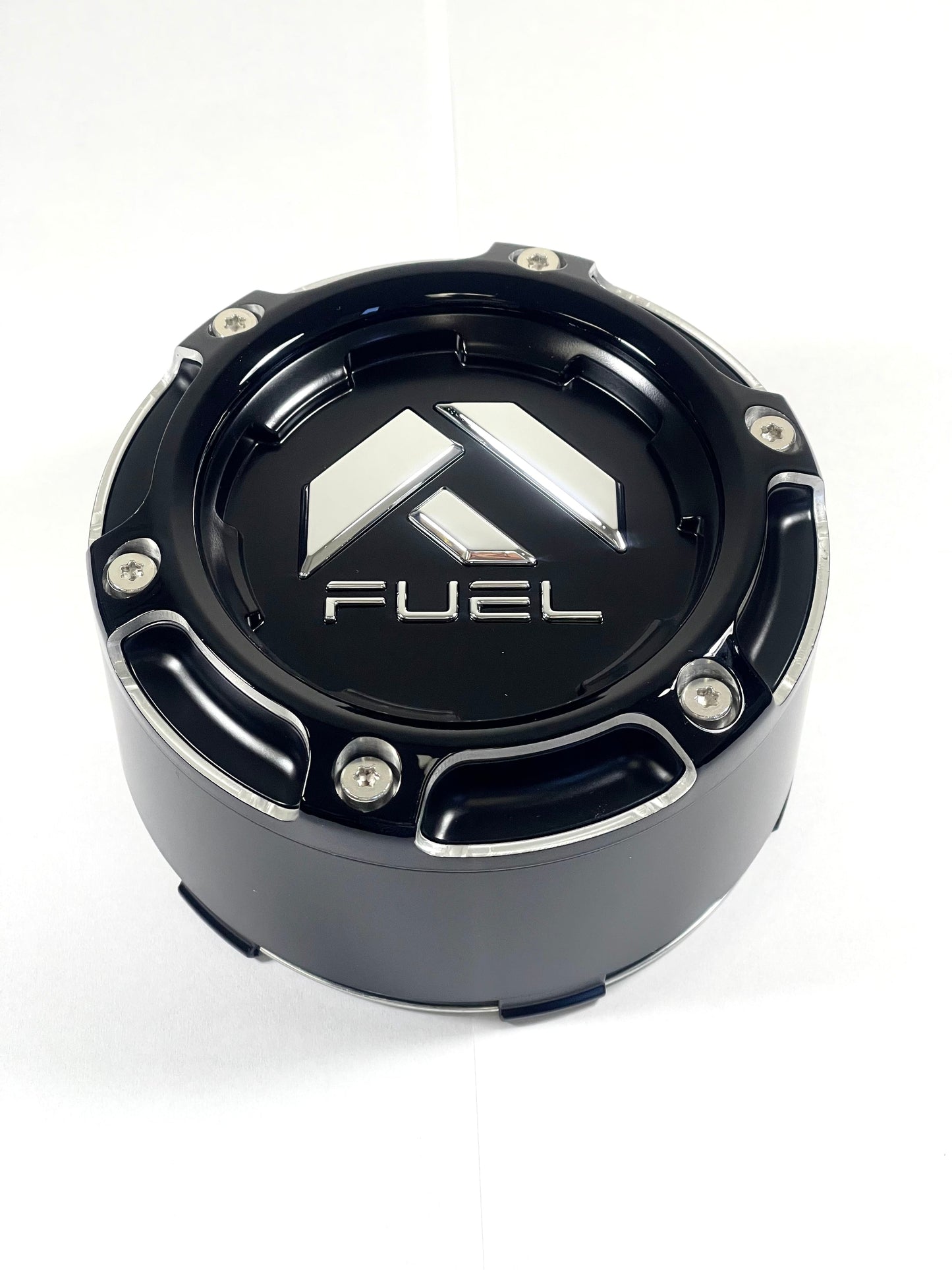 Fuel Gloss Matte Black Wheel Center Cap Snap Open-End Closed-End # 1005-50SNBL (4 CAPS)