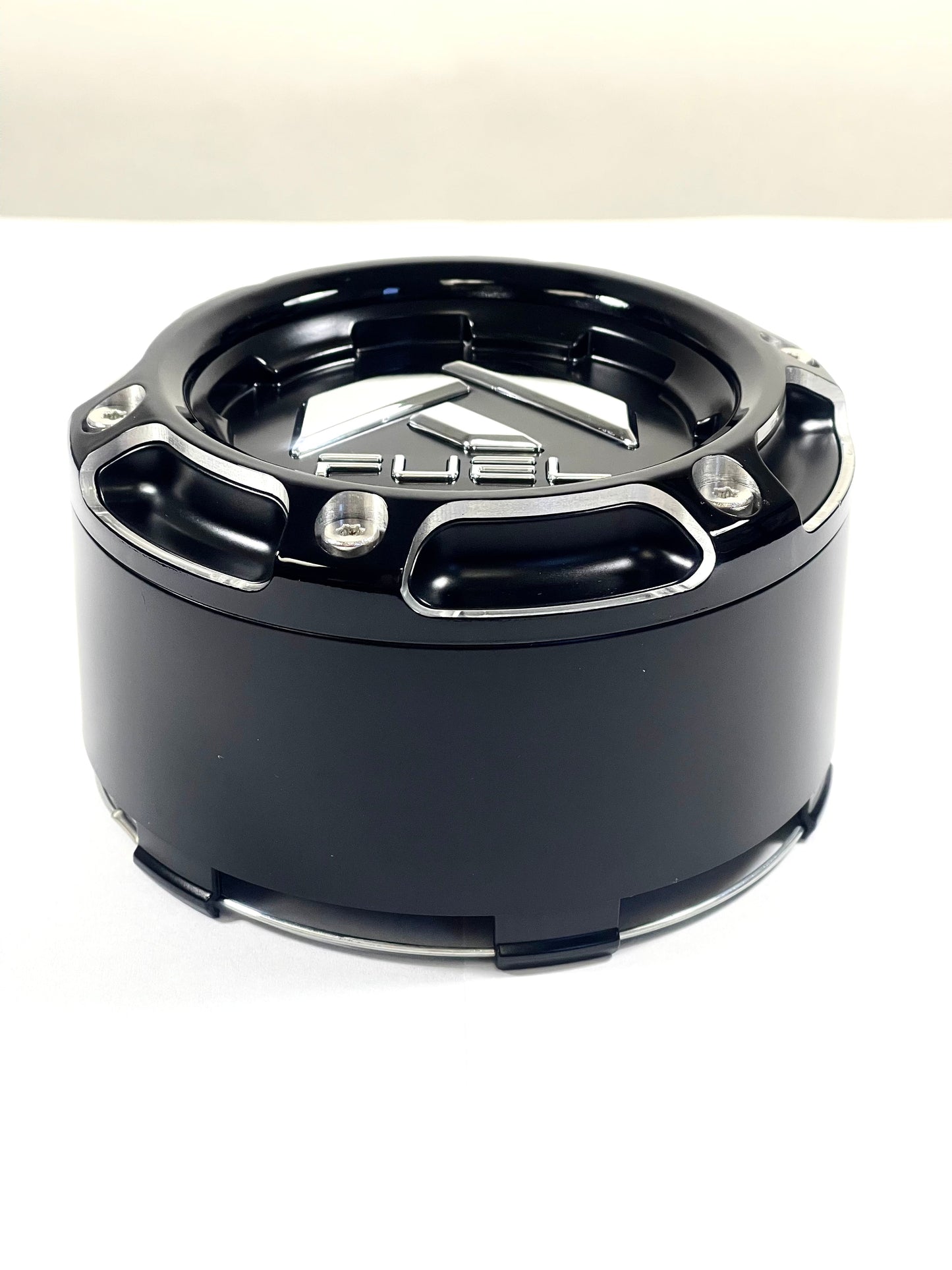 Fuel Gloss Matte Black Wheel Center Cap Snap Open-End Closed-End # 1005-50SNBL (1 CAP)