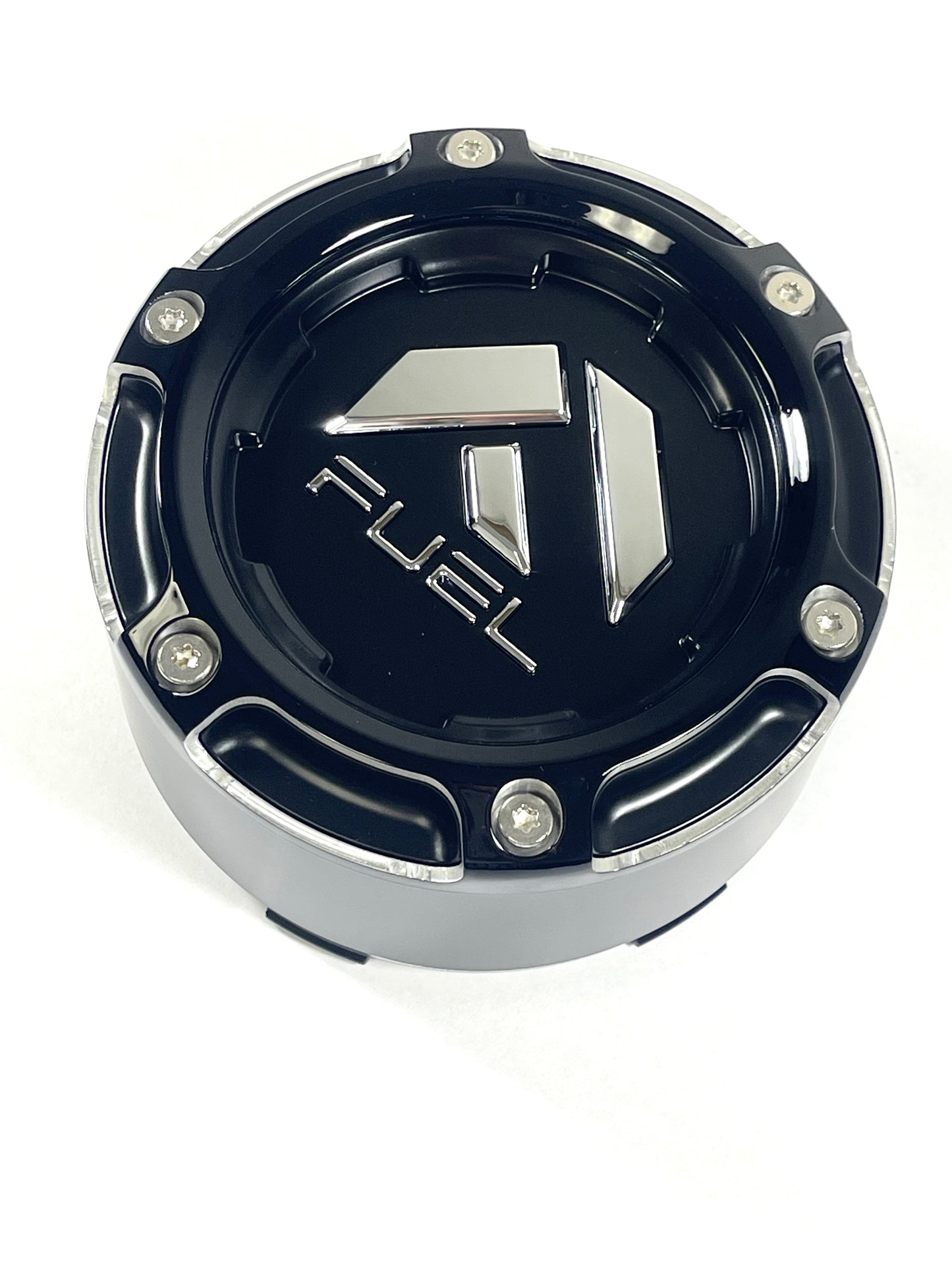 Fuel Gloss Matte Black Wheel Center Cap Snap Open-End Closed-End # 1005-50SNBL (4 CAPS)