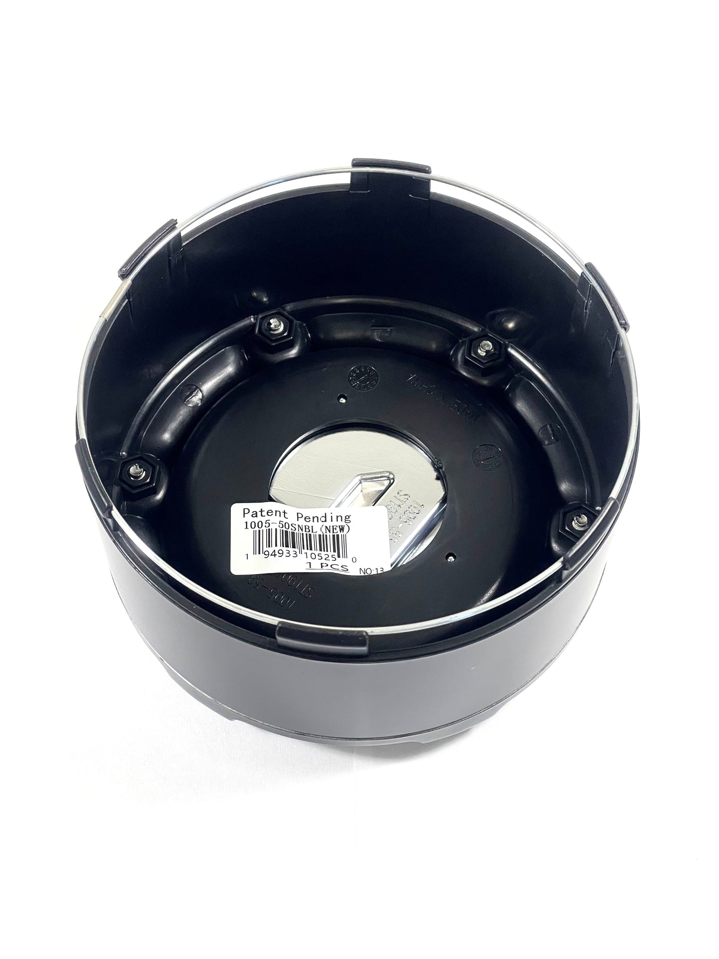 Fuel Gloss Matte Black Wheel Center Cap Snap Open-End Closed-End # 1005-50SNBL (1 CAP)
