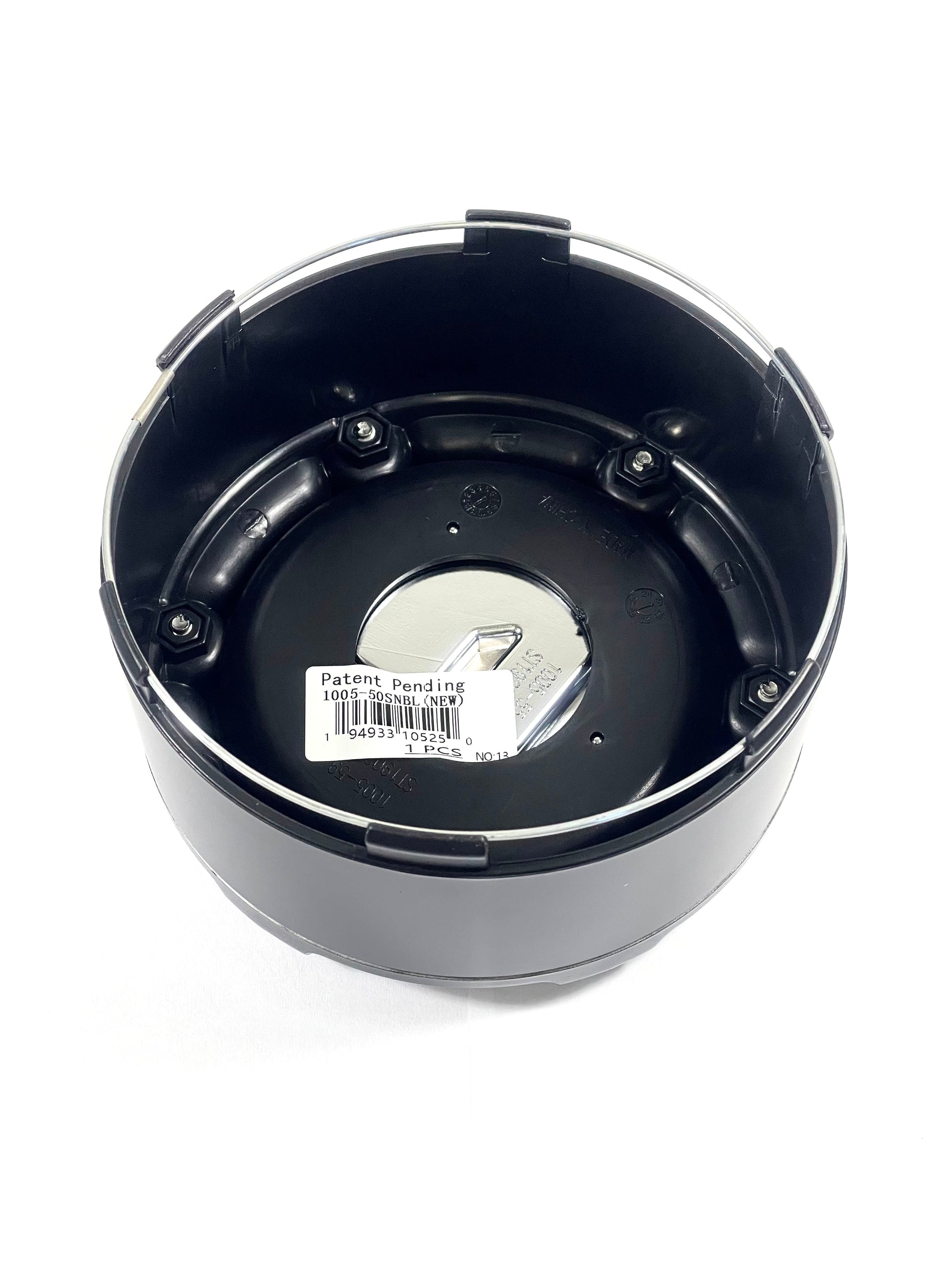 Fuel Gloss Matte Black Wheel Center Cap Snap Open-End Closed-End # 1005-50SNBL (1 CAP)