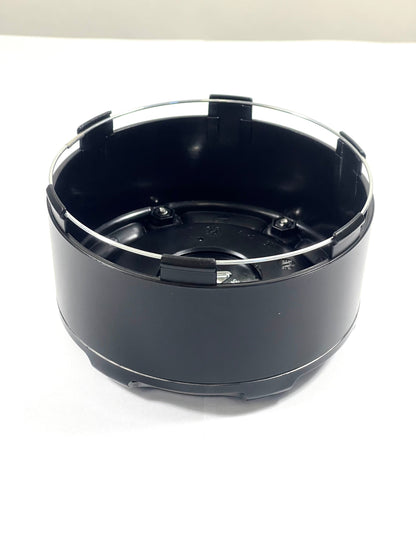 Fuel Gloss Matte Black Wheel Center Cap Snap Open-End Closed-End # 1005-50SNBL (4 CAPS)