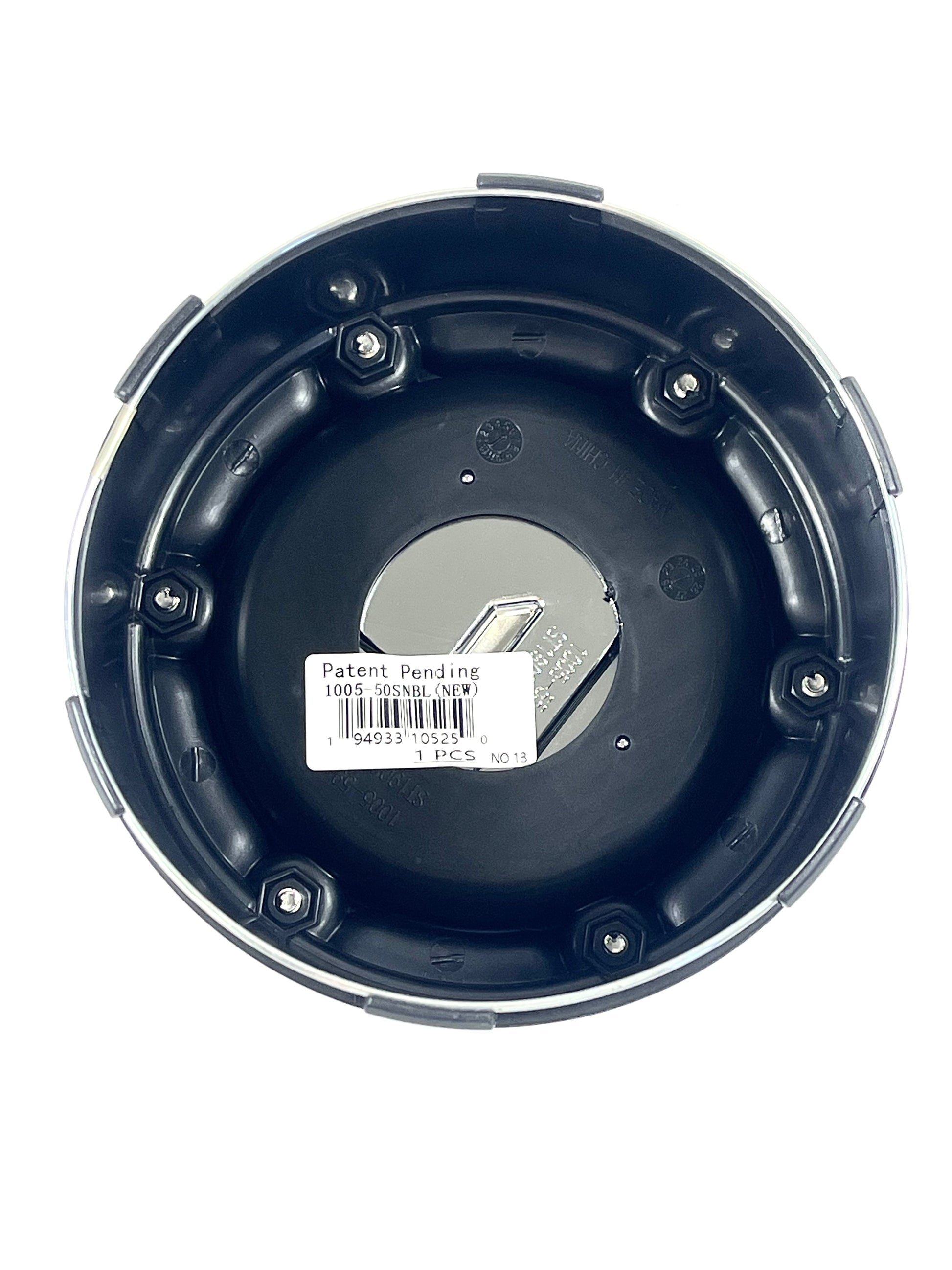 Fuel Gloss Matte Black Wheel Center Cap Snap Open-End Closed-End # 1005-50SNBL (1 CAP)